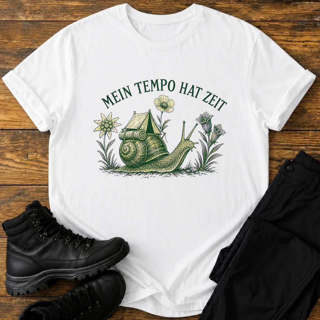 Mein tempo hat zeit T-Shirt