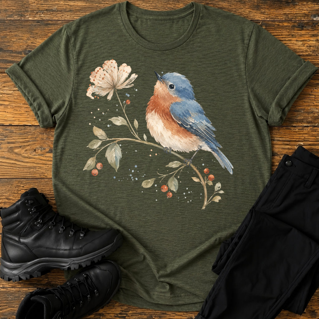 Gefiederte Stille T-Shirt