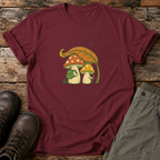 Pilze unterm Blatt T-shirt