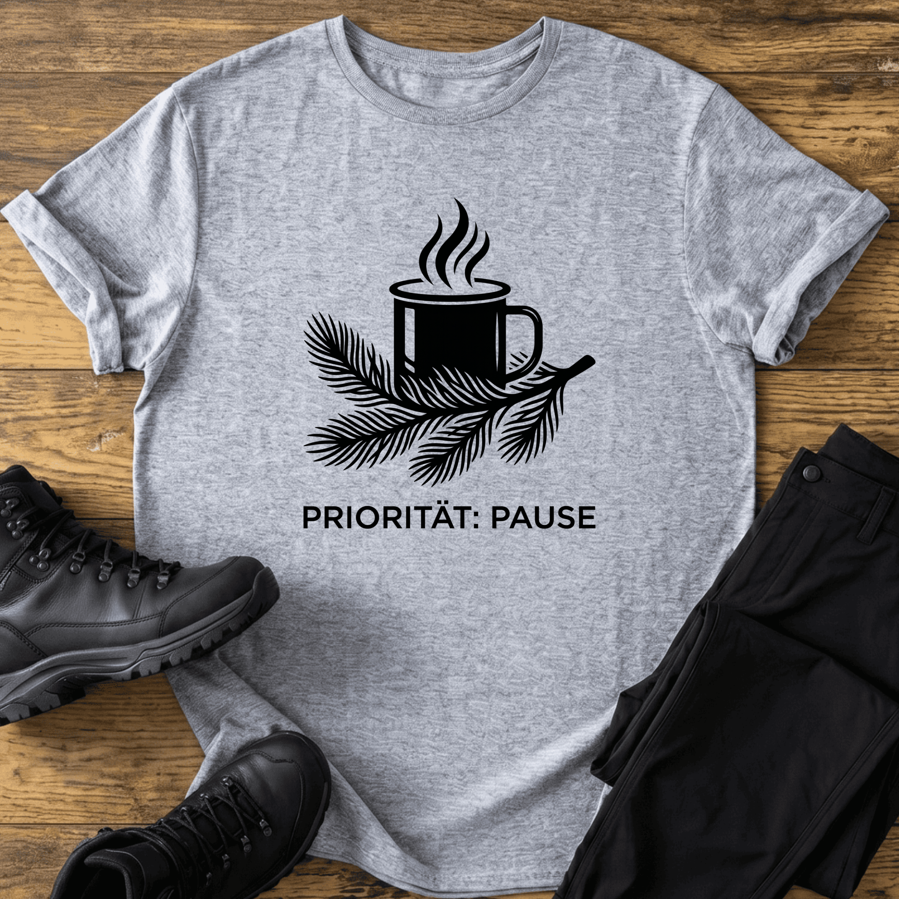 Priorität Pause T-Shirt