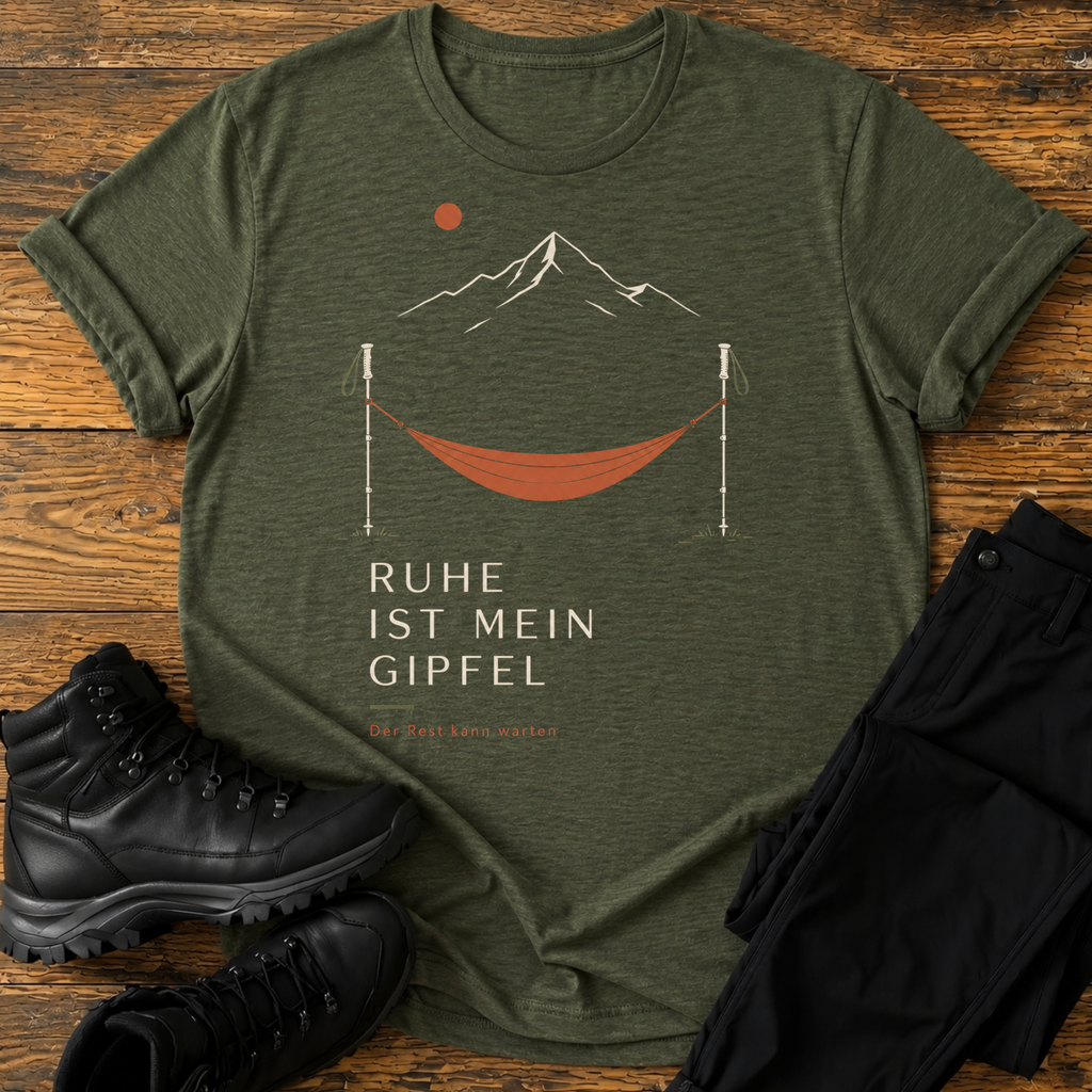 Ruhe ist mein Gipfel T-Shirt