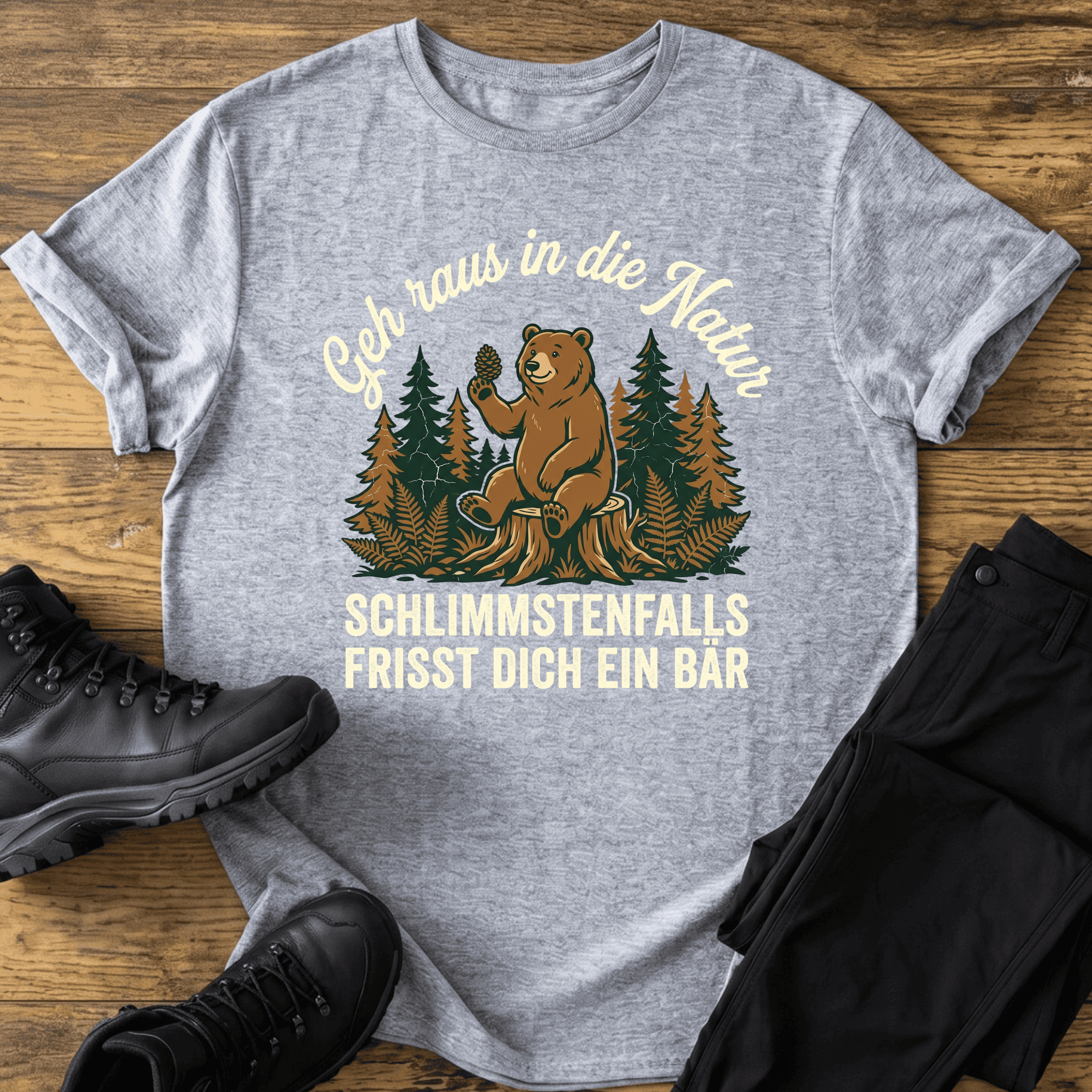 Geh raus T-Shirt