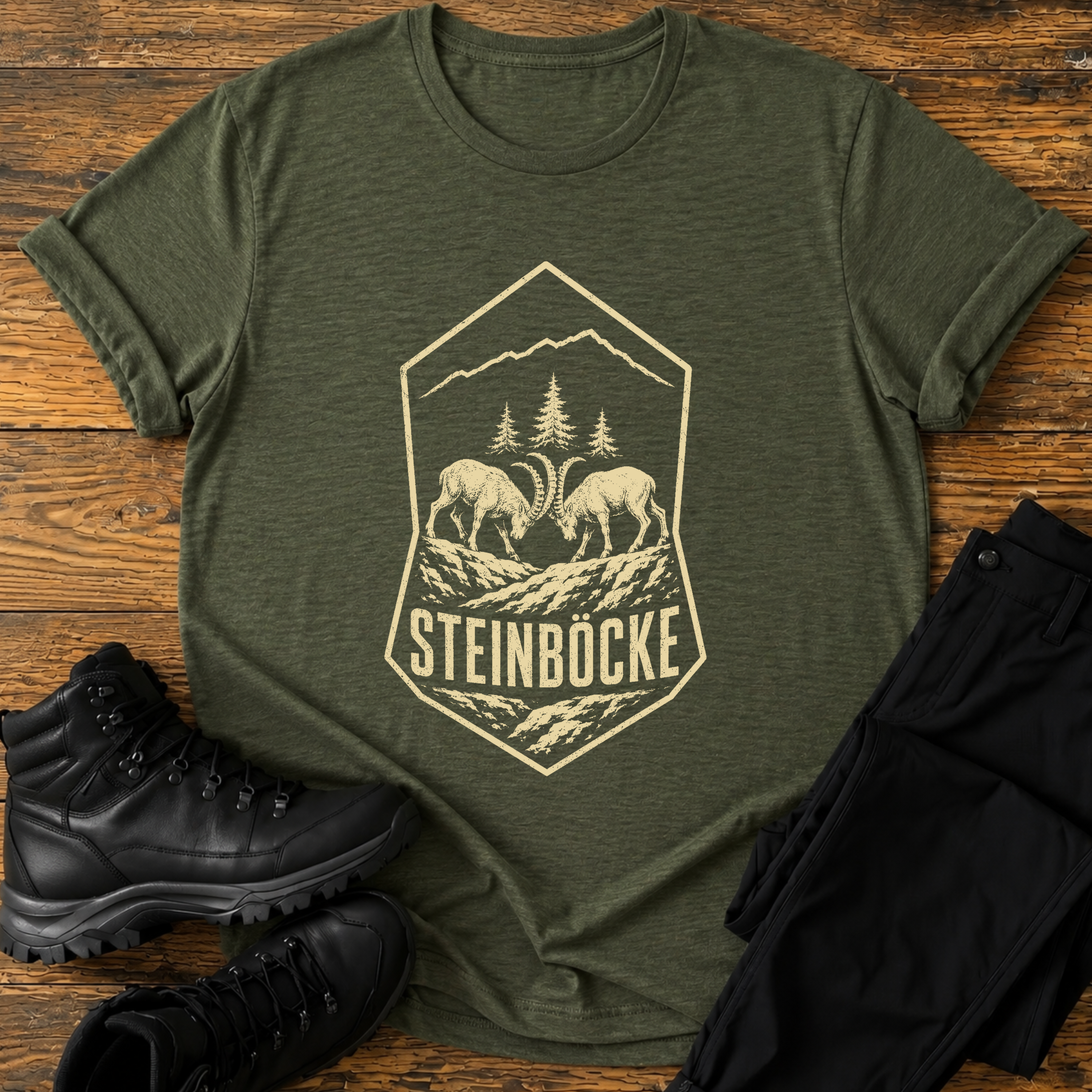 Kräftemessen am Gipfel T-Shirt