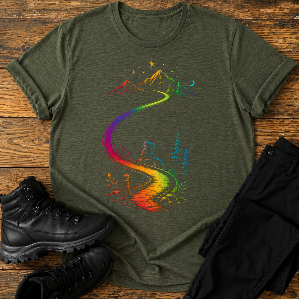 Der Regenbogenpfad T-Shirt