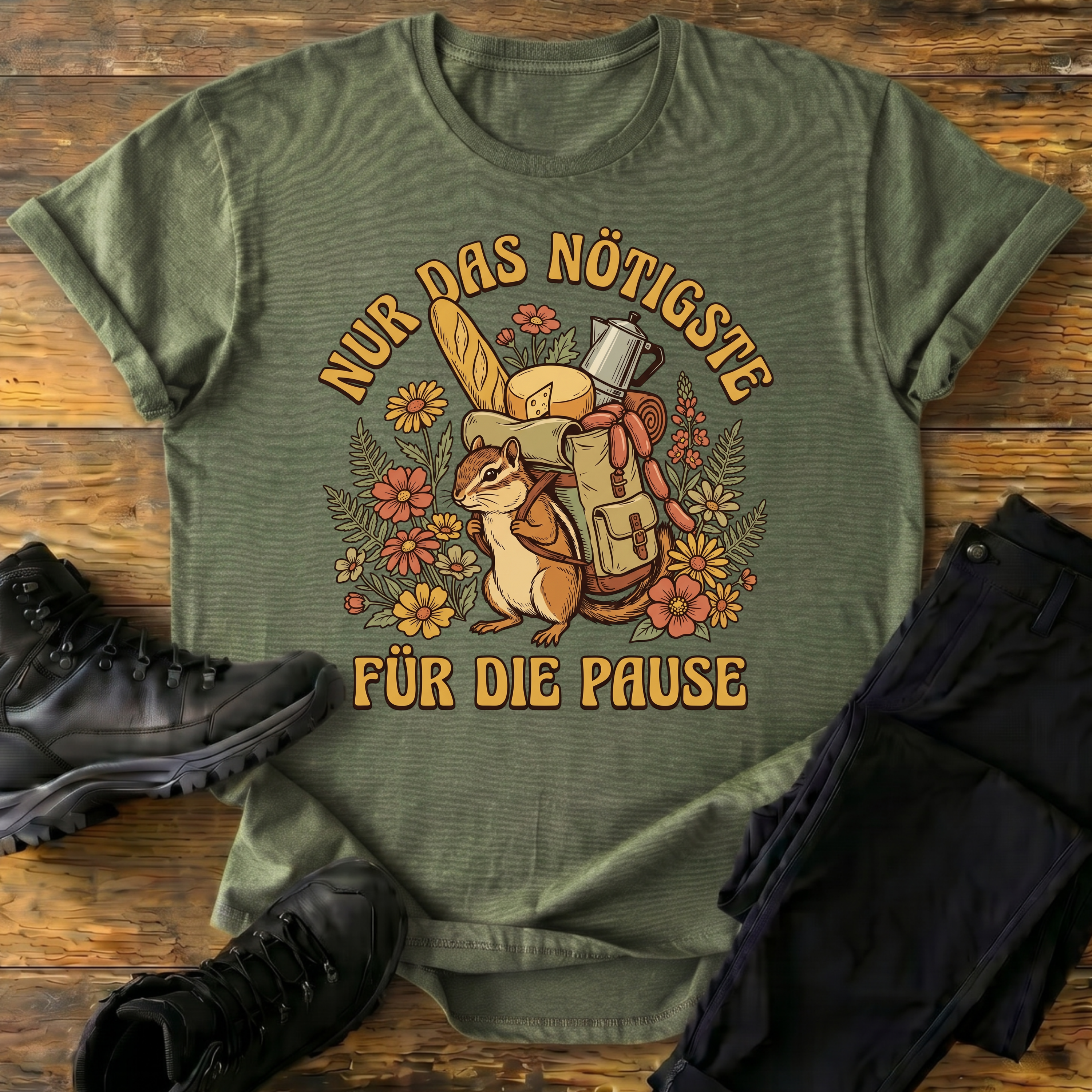 Nur das Nötigste  T-Shirt