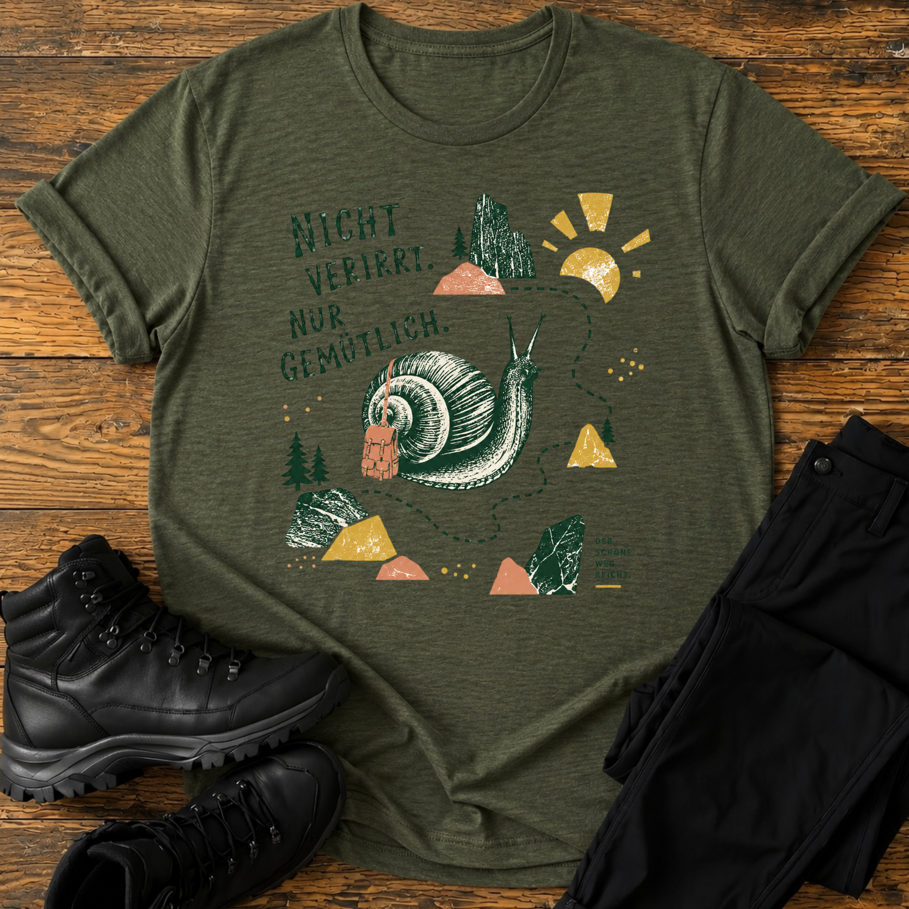 Nicht verirrt T-Shirt