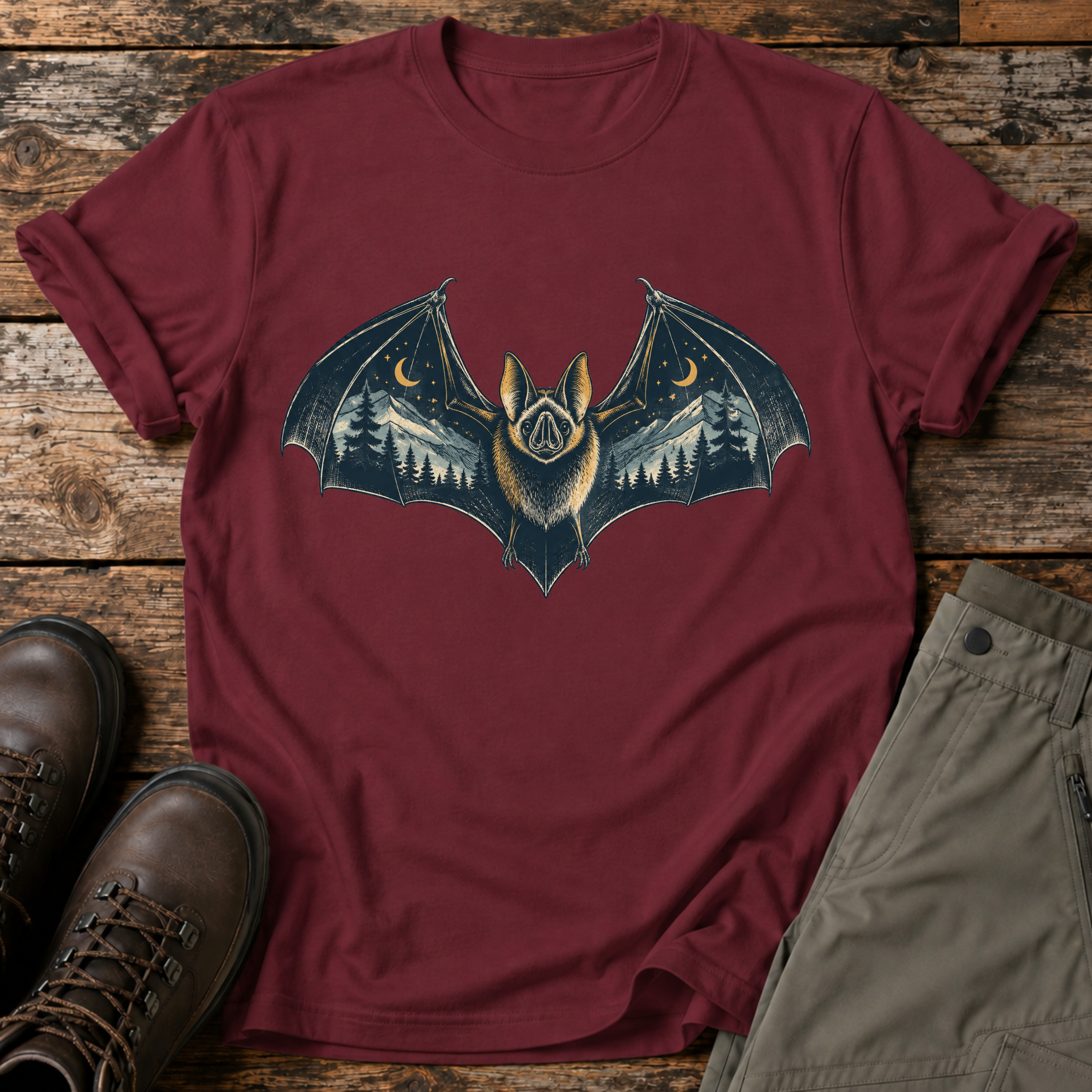 Schatten über den Gipfeln T-shirt