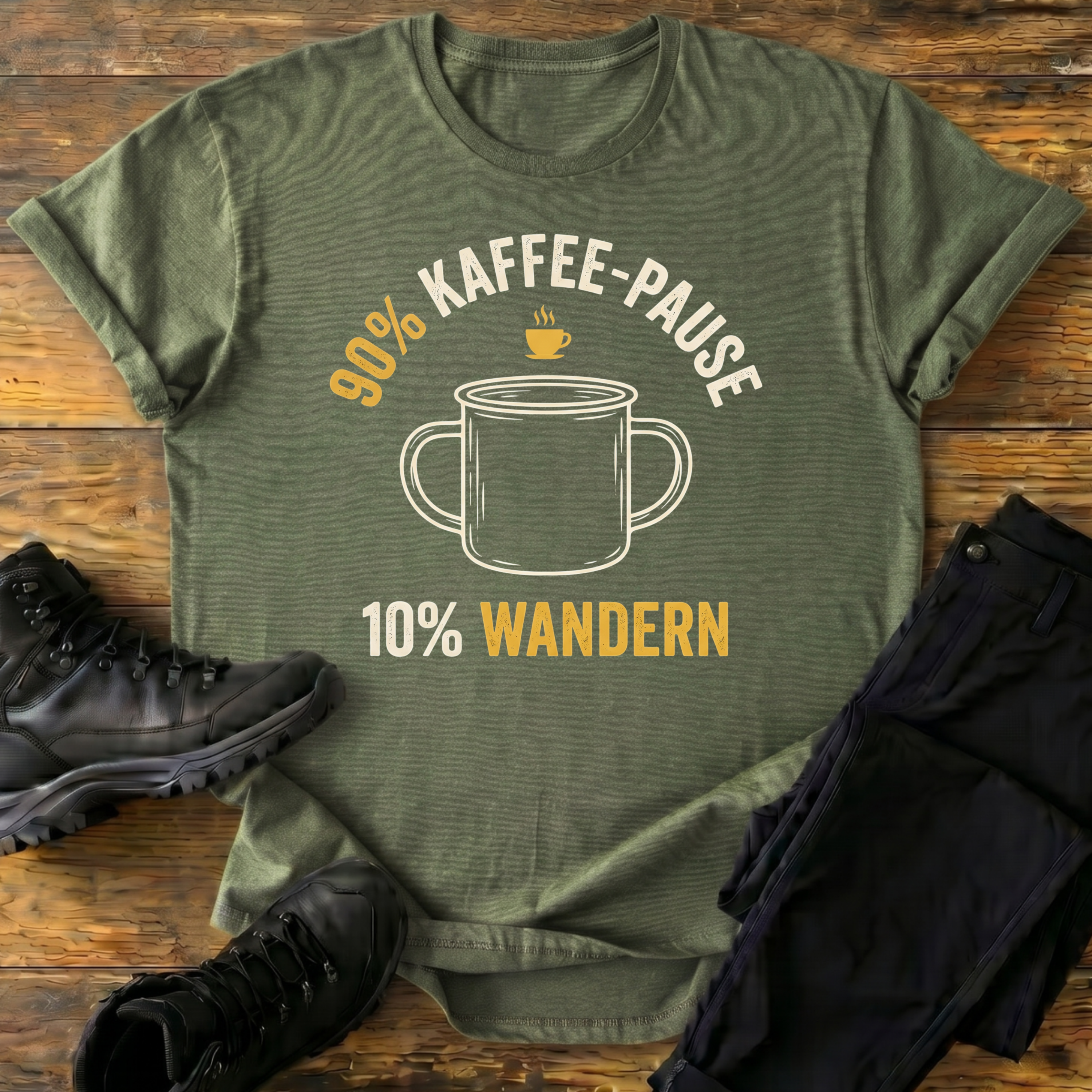10% Wandern T-Shirt