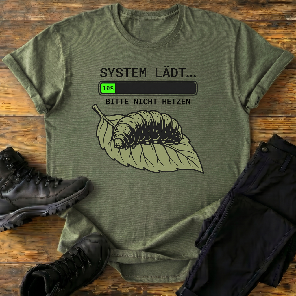 System lädt T-Shirt