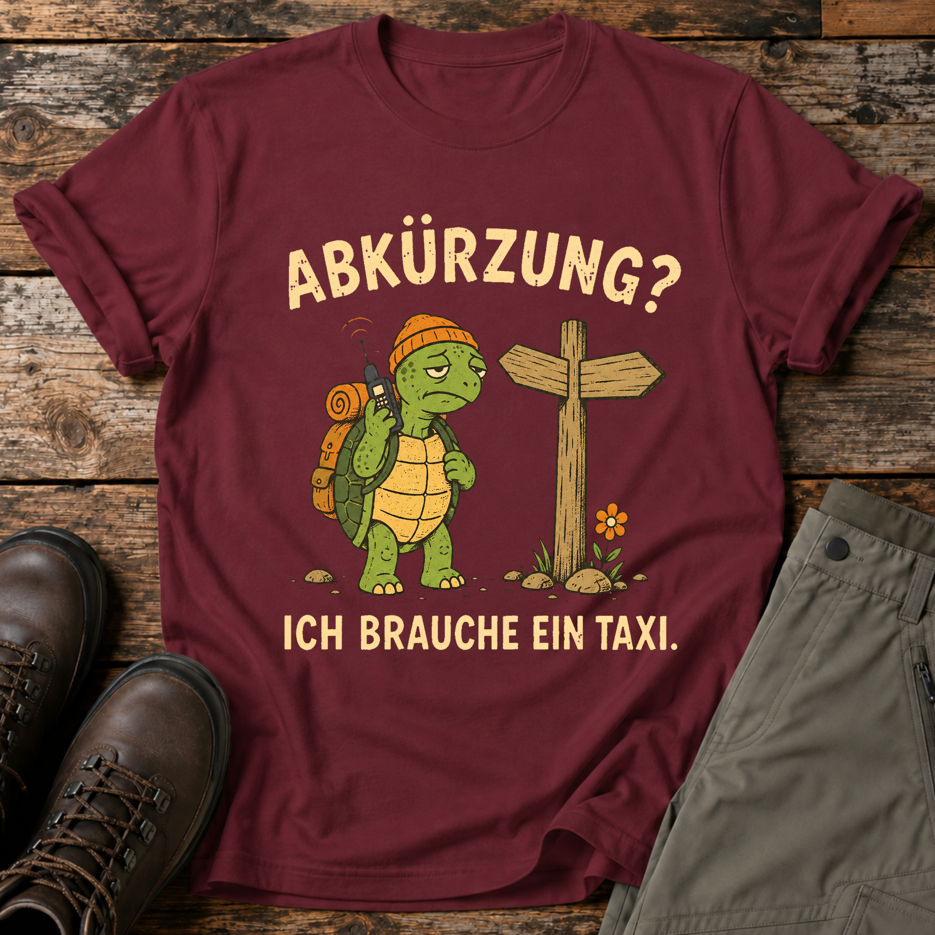 Abkürzung. Ich brauche ein Taxi? T-shirt