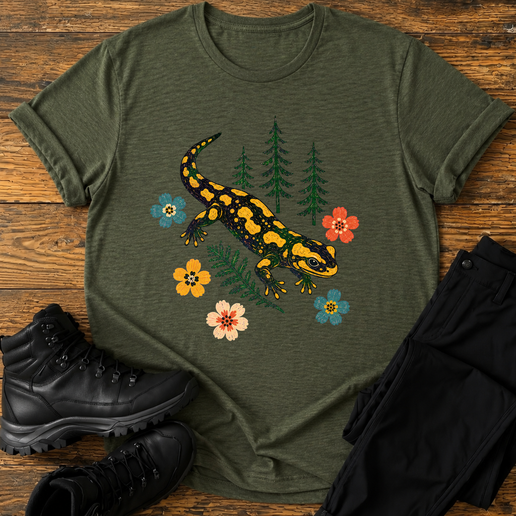 Farben des Waldbodens T-Shirt