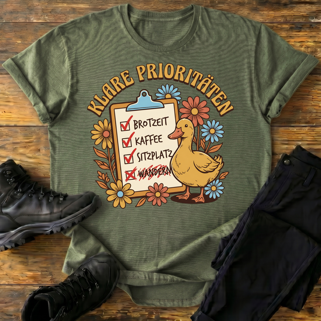 Klare Prioritäten T-Shirt