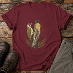 Grünspecht am Stamm T-shirt