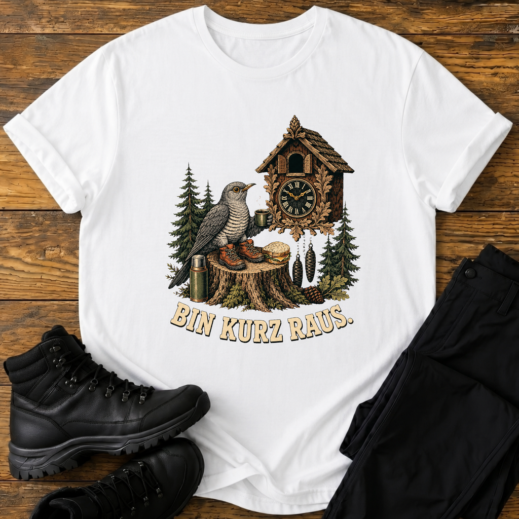 Bin kurz raus T-Shirt