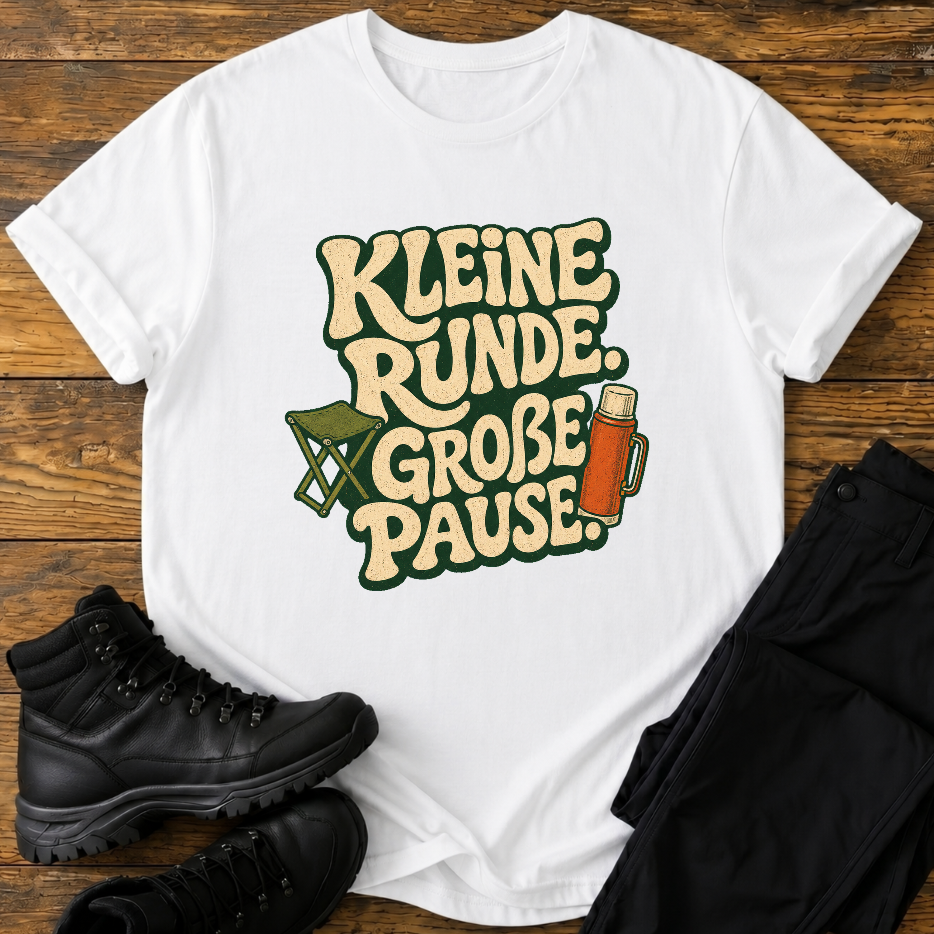 Kleine Runde. Große Pause T-Shirt