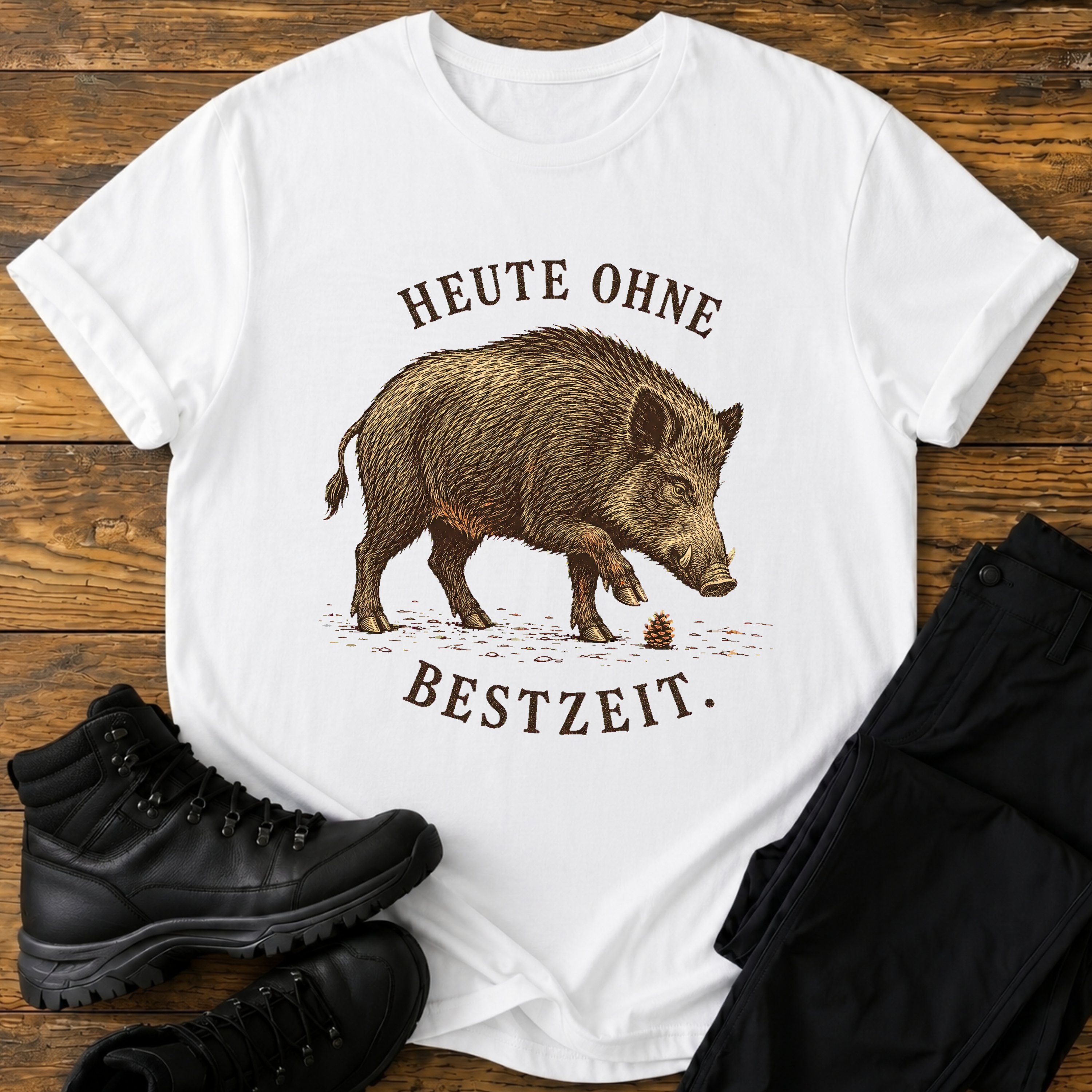 Heute ohne bestzeit T-Shirt