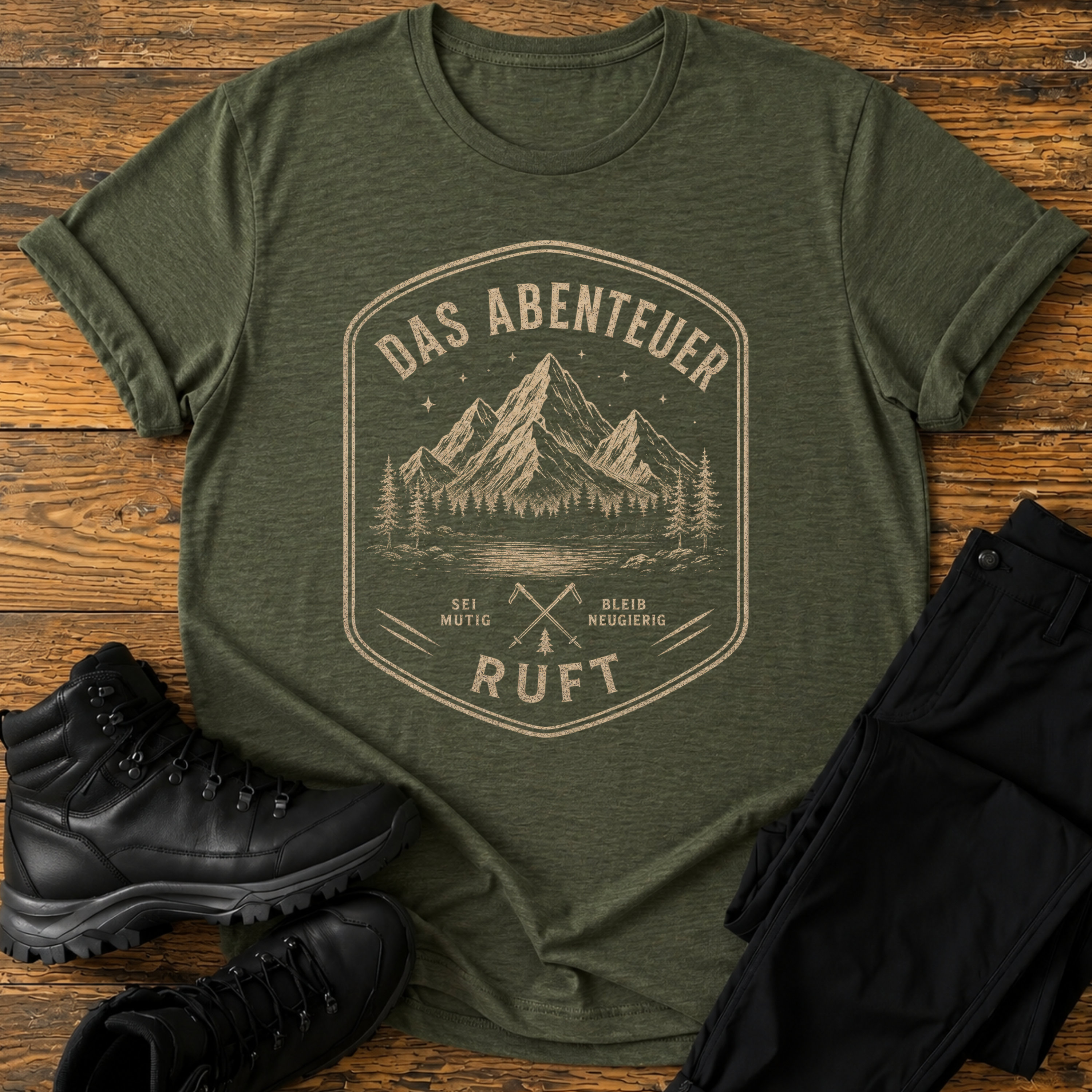 Das Abenteuer ruft T-Shirt