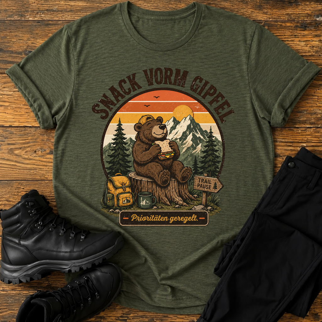 Snack vorm Gipfel T-Shirt