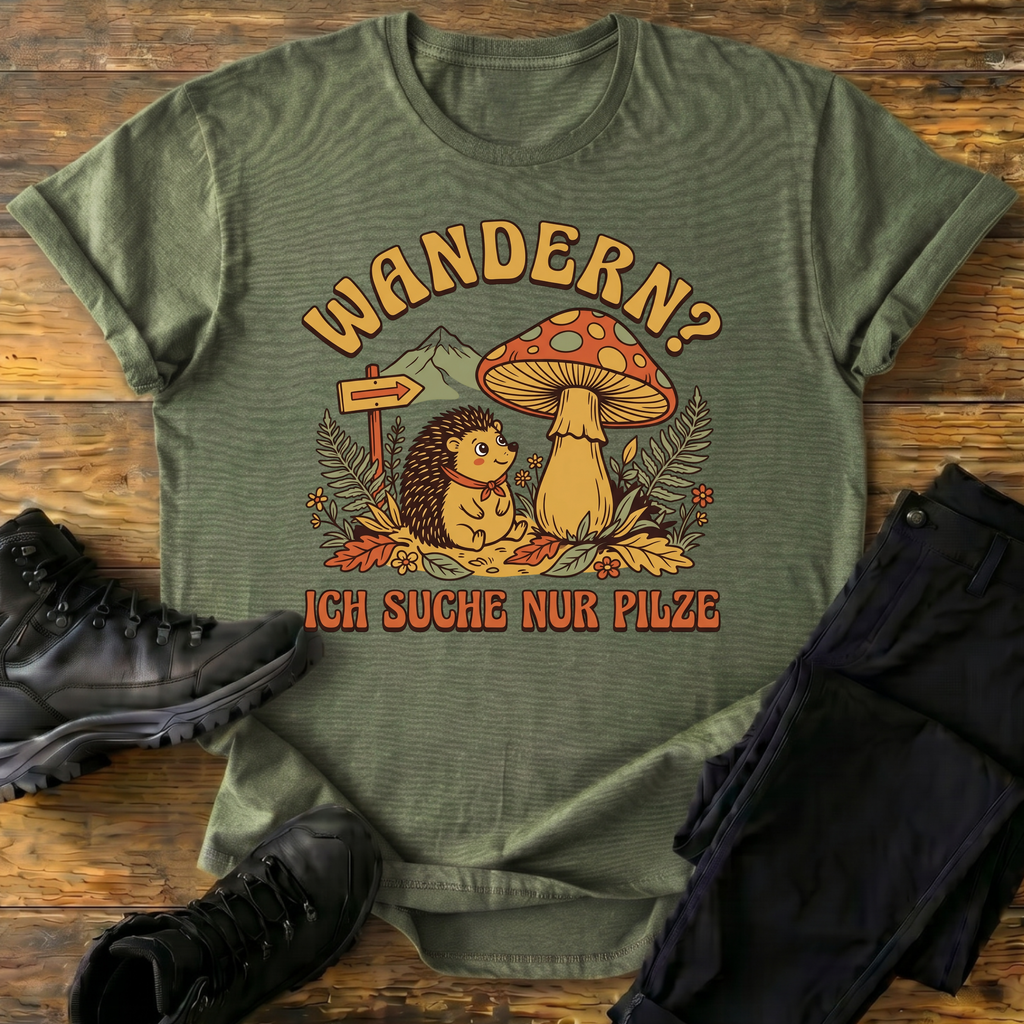 Ich suche nur Pilze T-Shirt