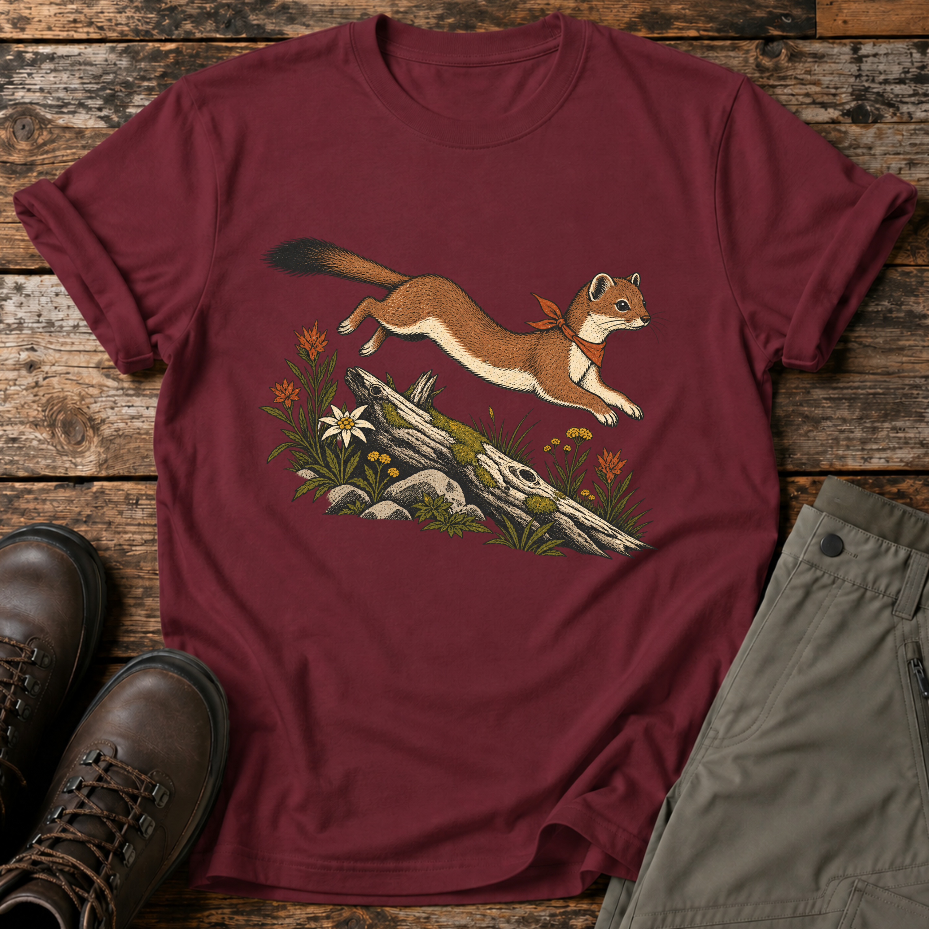 Waldläufer-Marder T-shirt