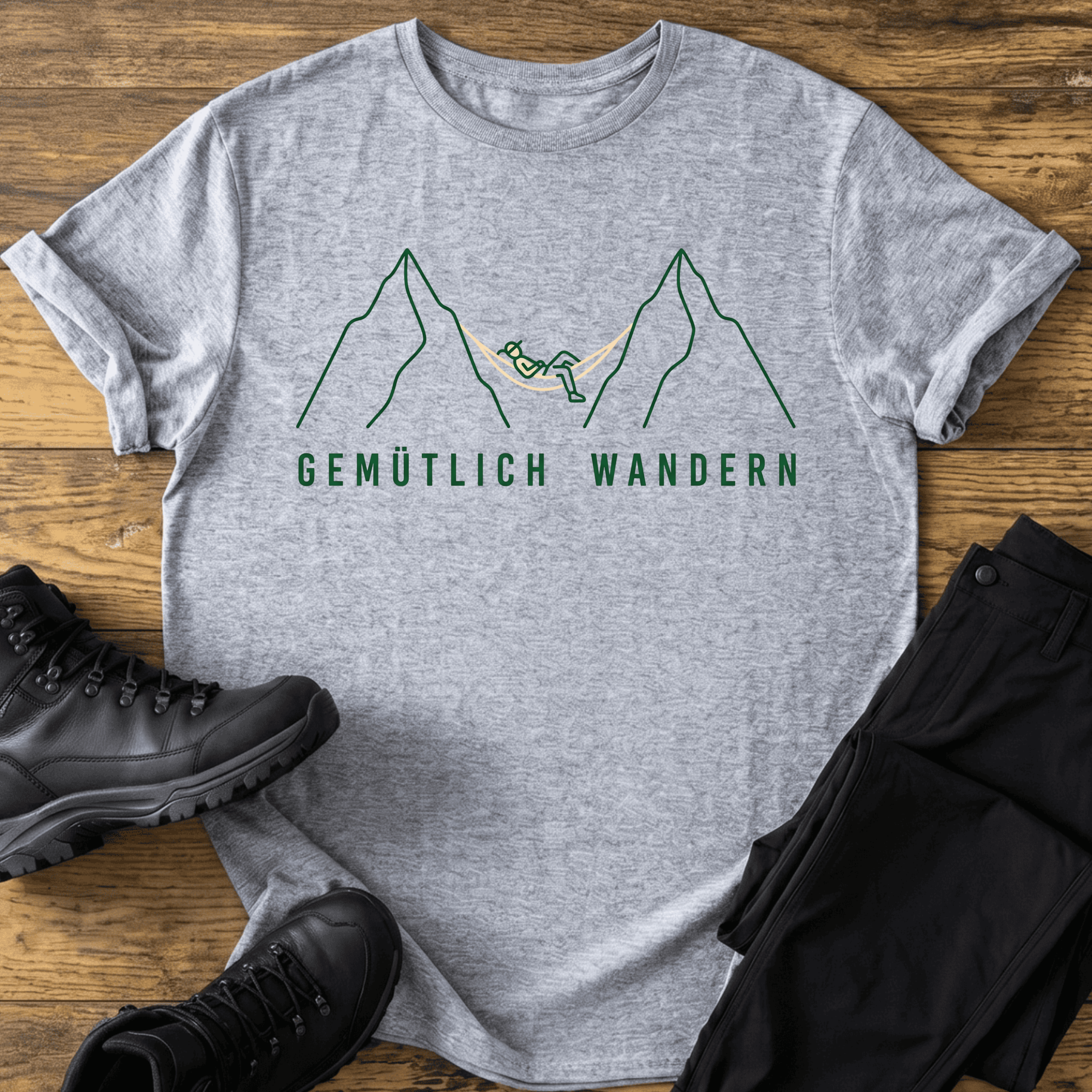 Gemütlich wandern T-Shirt