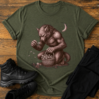 Werwolf Blumen T-Shirt