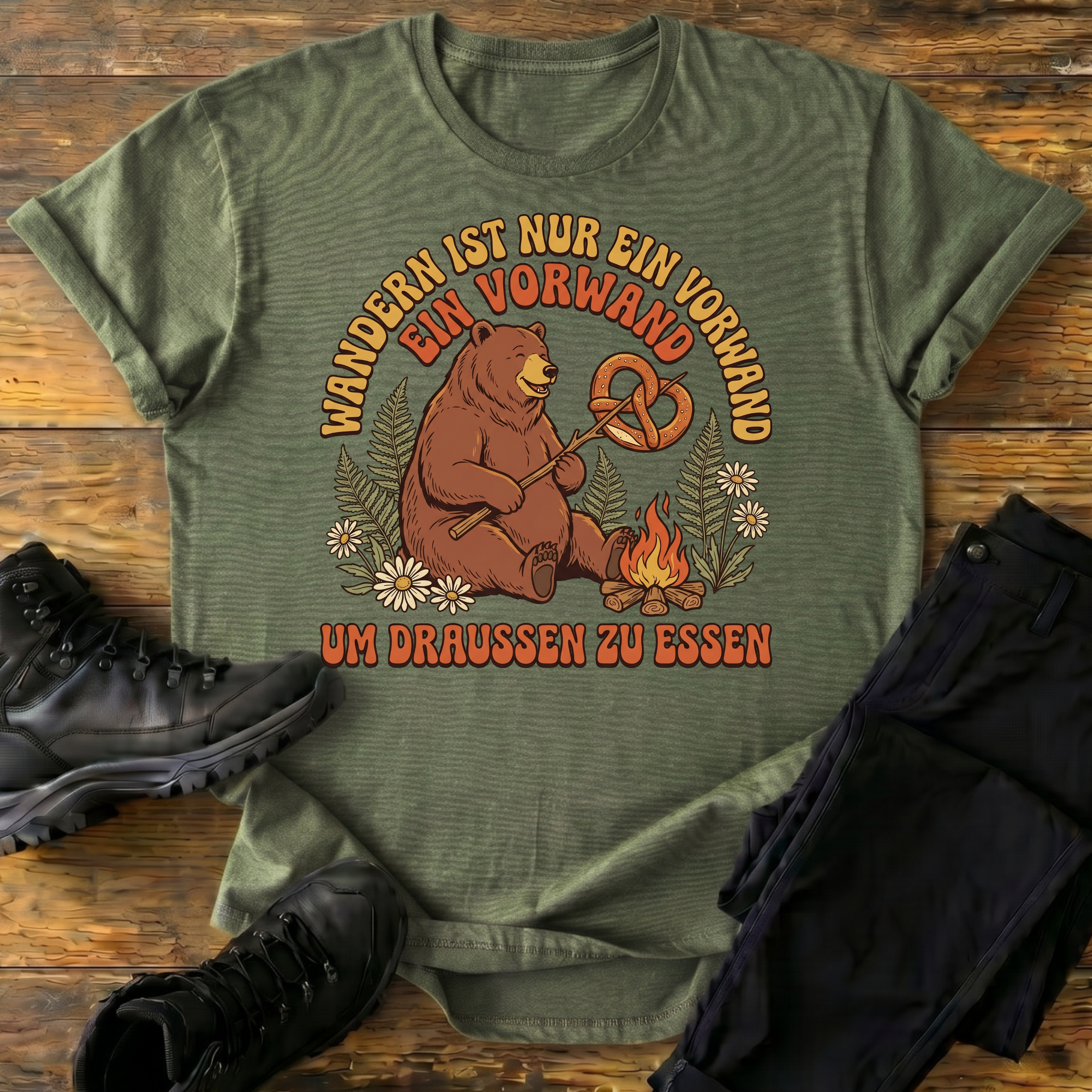 Wandern ist nur ein Vorwand T-Shirt