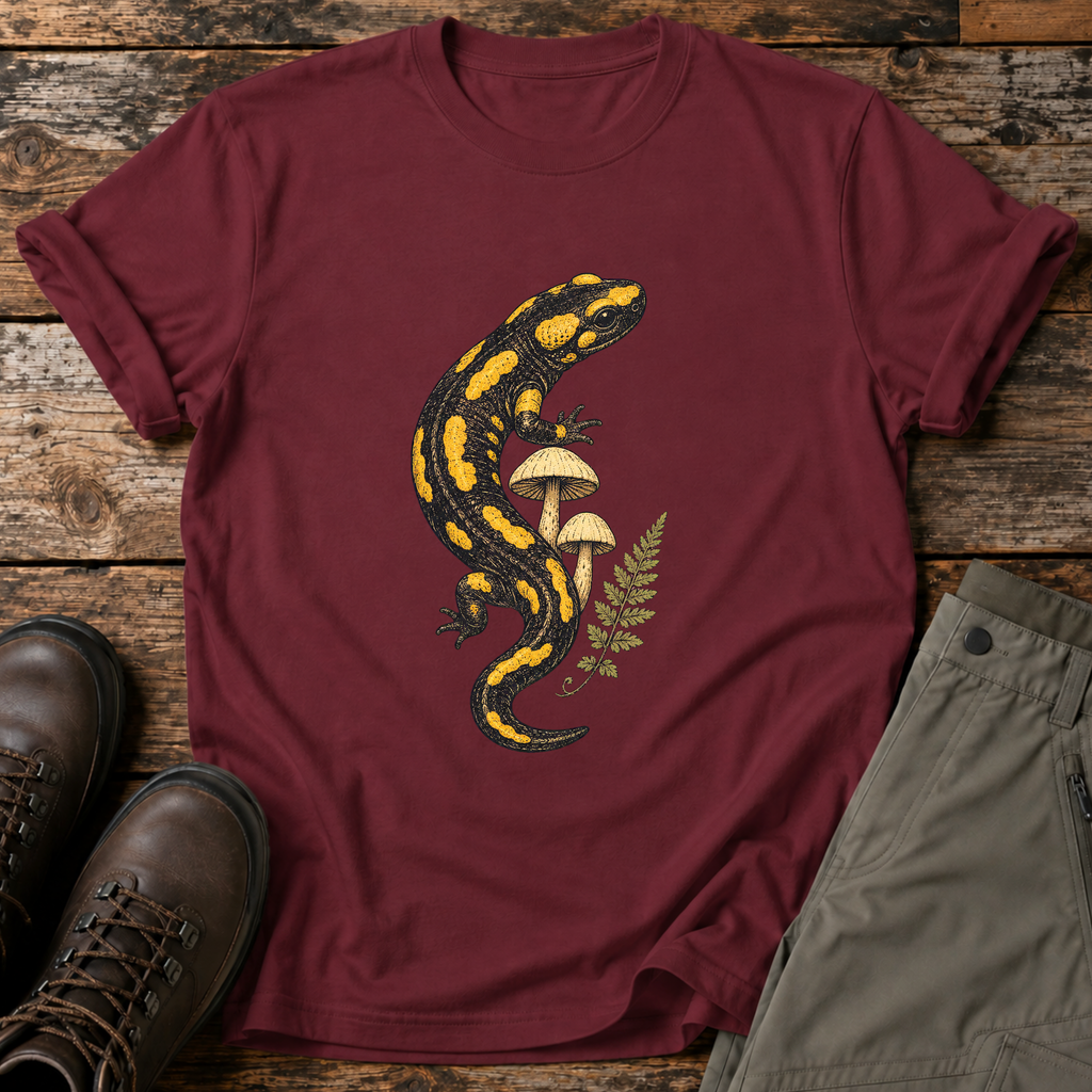 Feuersalamander & Pilze T-shirt