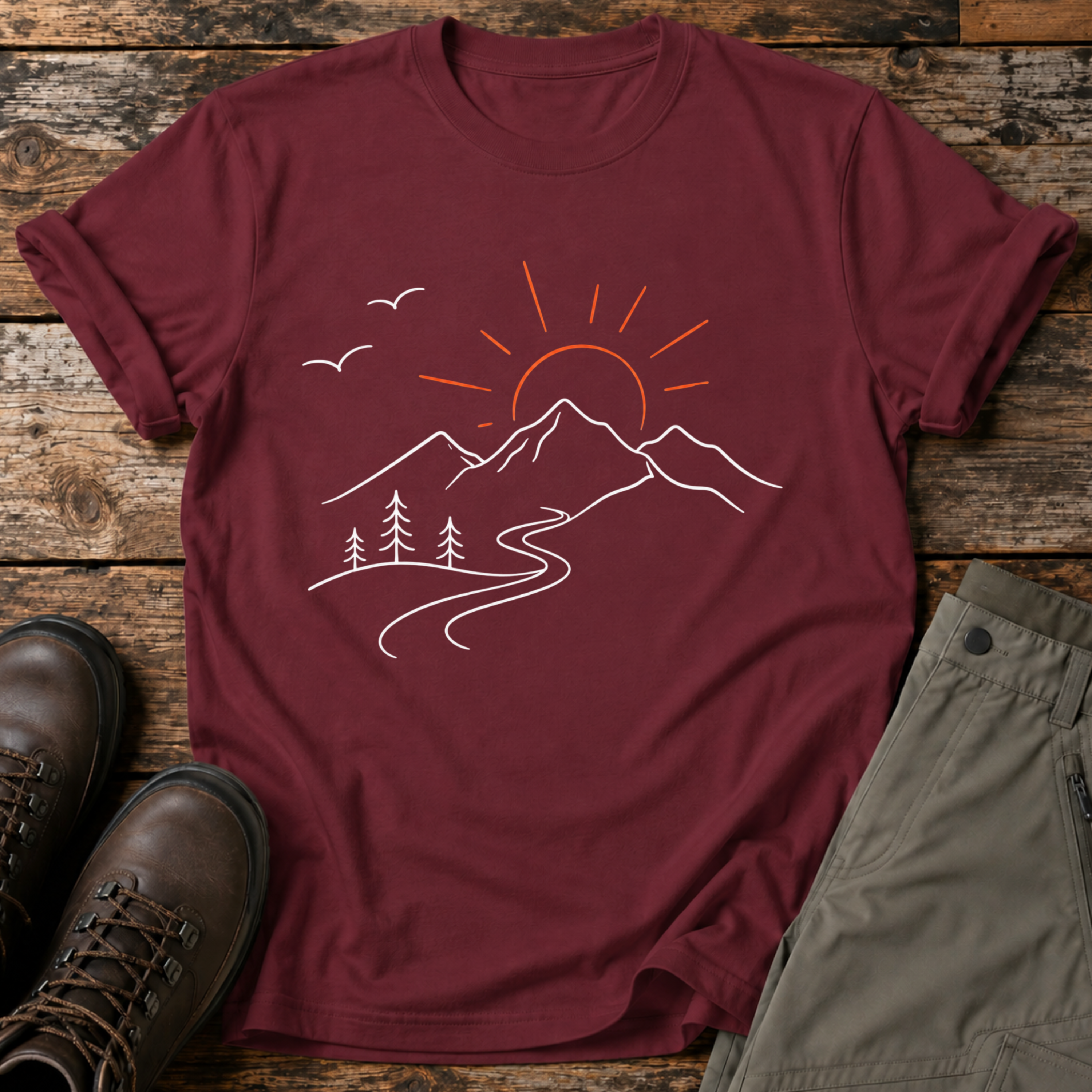 Berglandschaft T-shirt