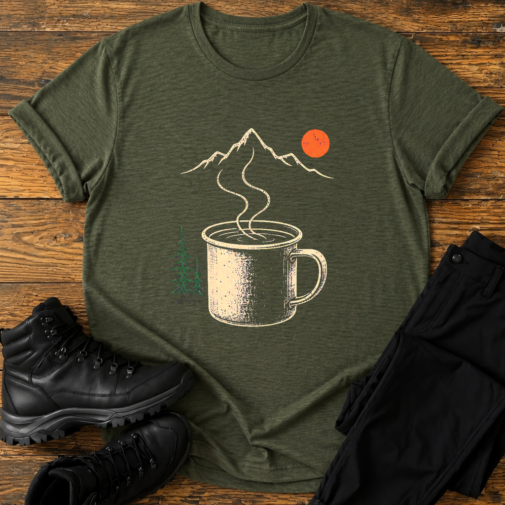 Gipfel-Dampf T-Shirt
