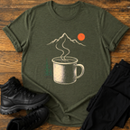 Gipfel-Dampf T-Shirt
