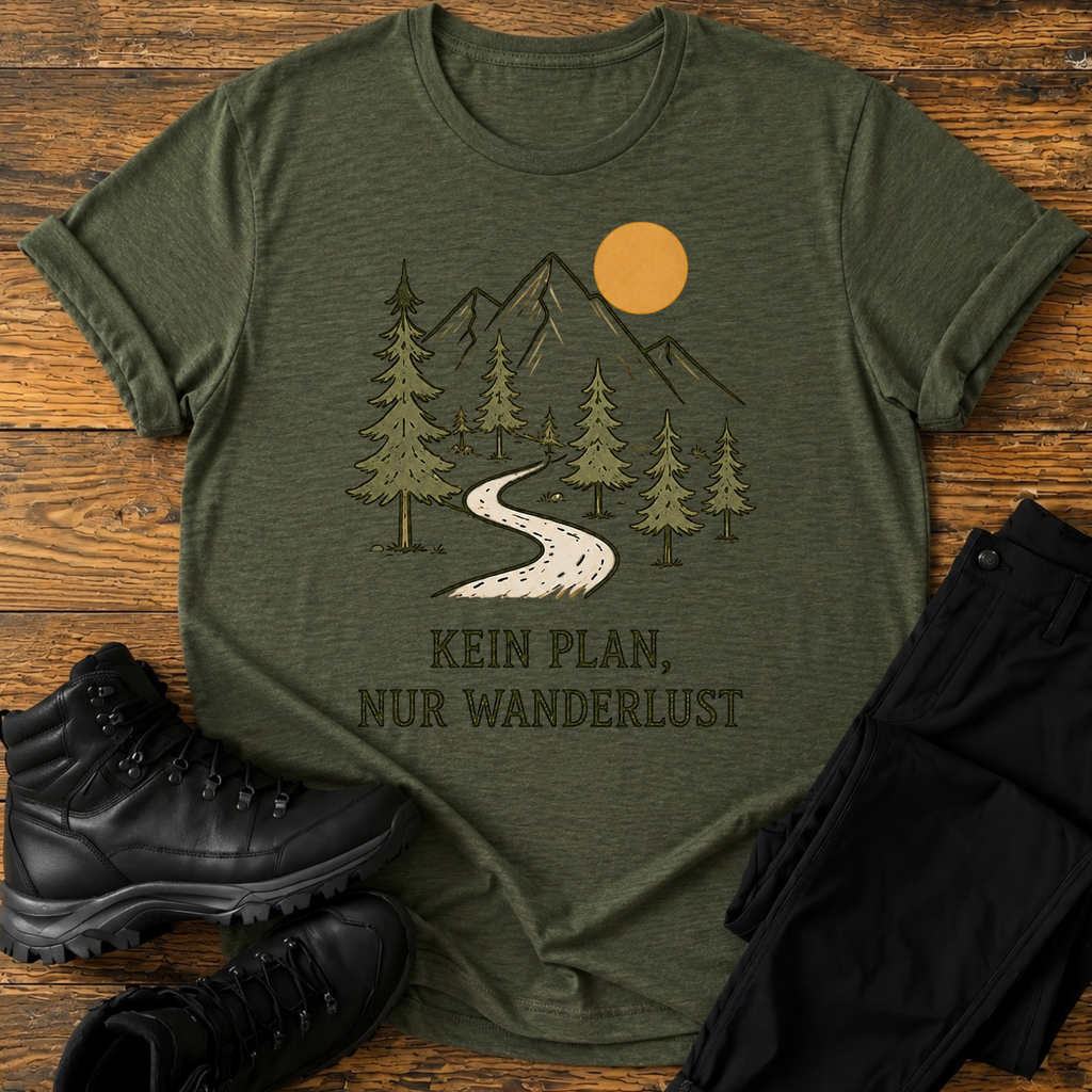 Kein Plan, nur Wanderlust T-Shirt