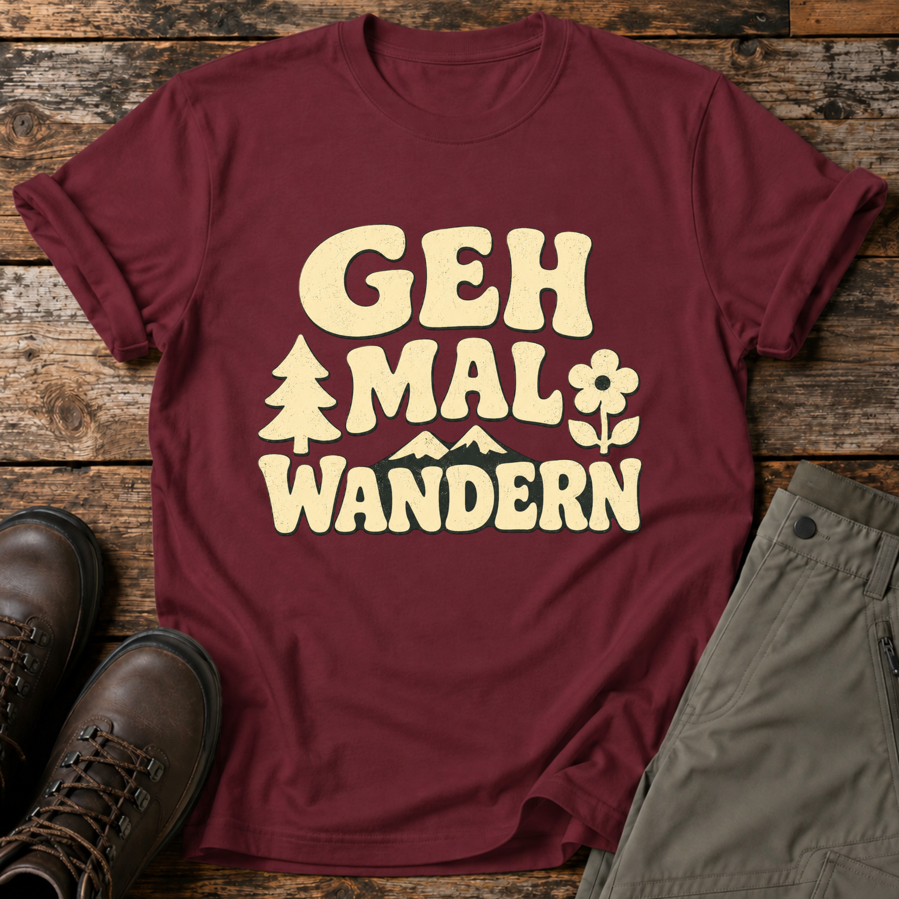 Geh mal wandern T-shirt