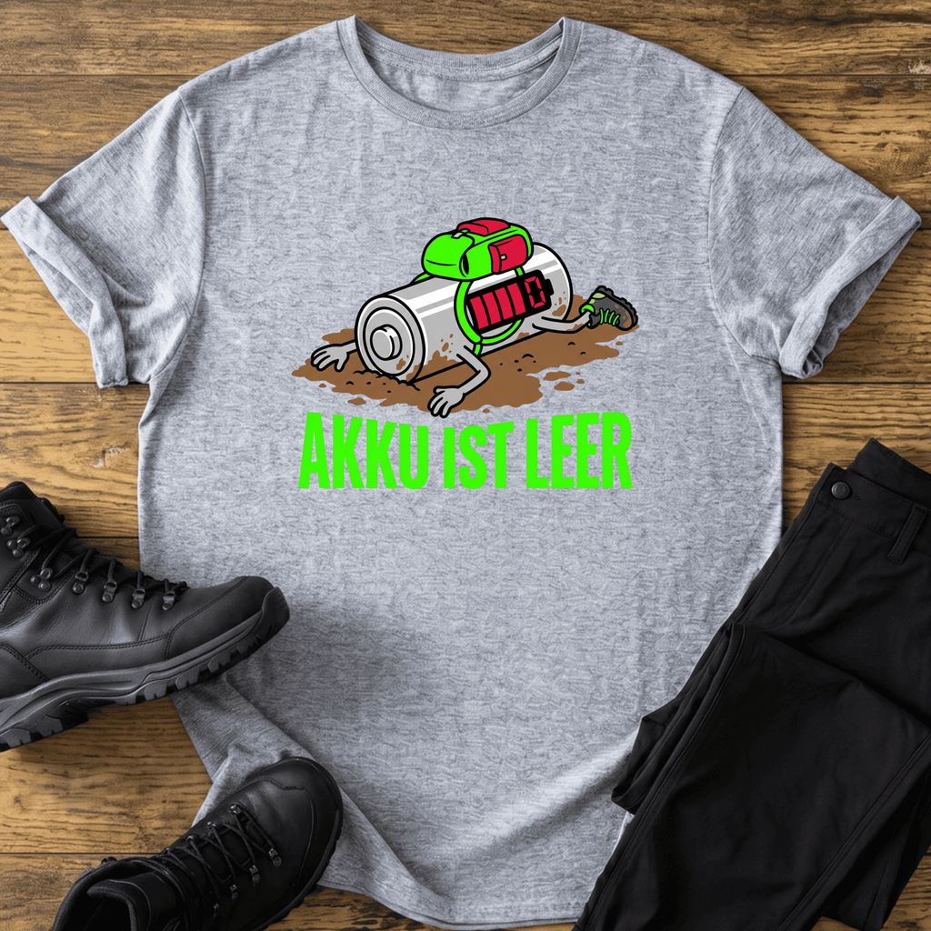 Akku ist leer T-Shirt