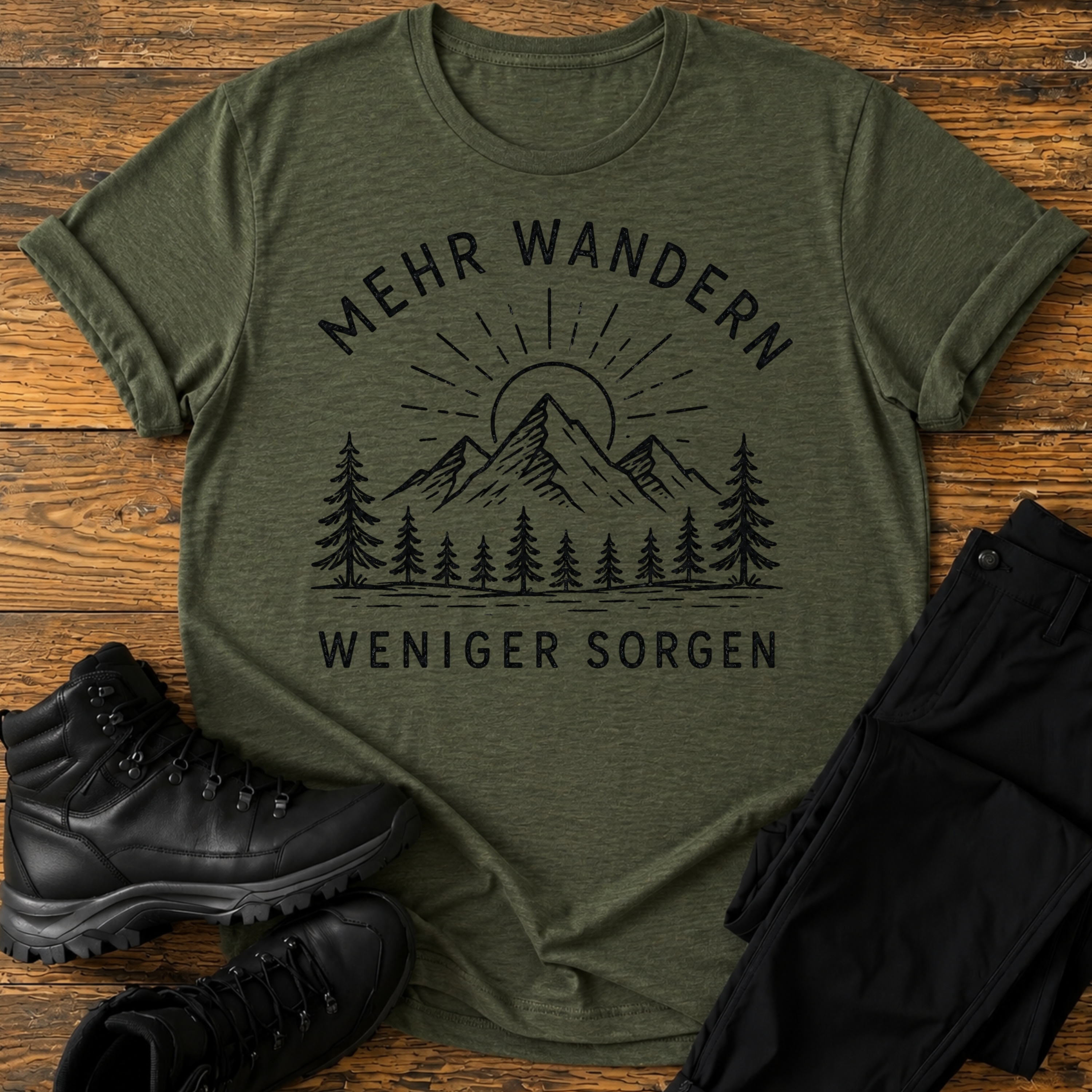 Weniger Sorgen T-Shirt
