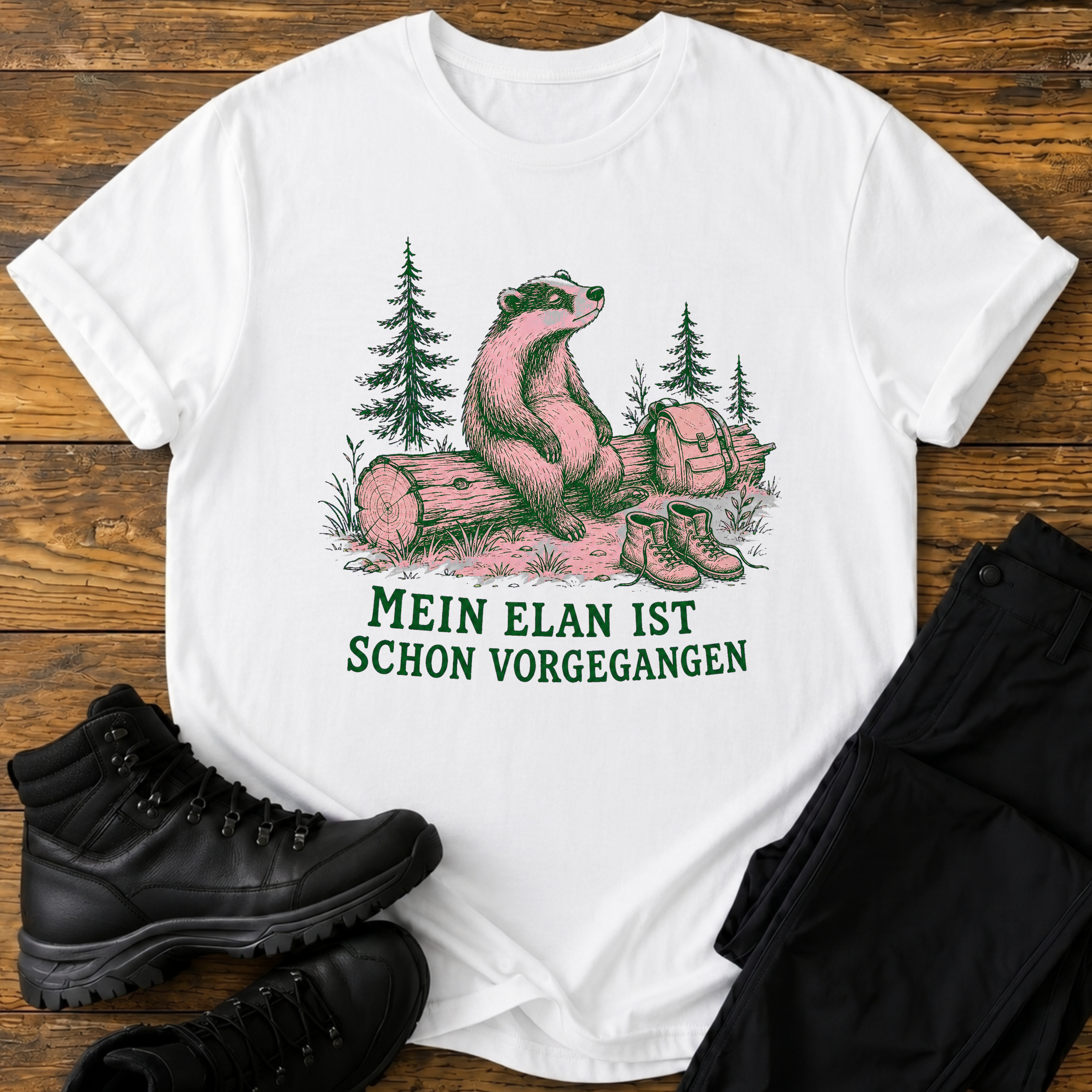 Mein elan ist schon vorgegangen T-Shirt