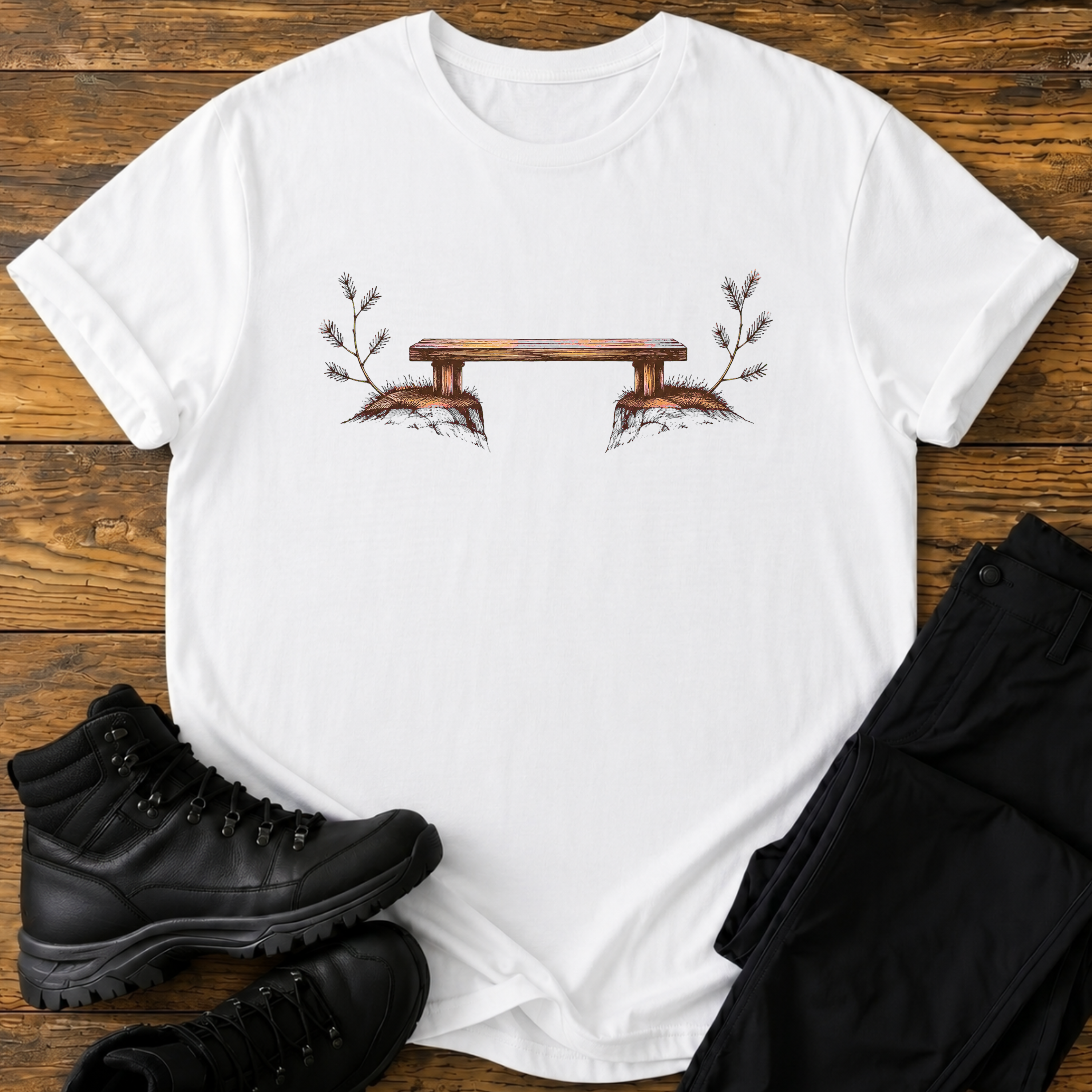 Rastplatz im Grünen T-Shirt