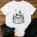 Schlafende Rucksack-Eule T-Shirt