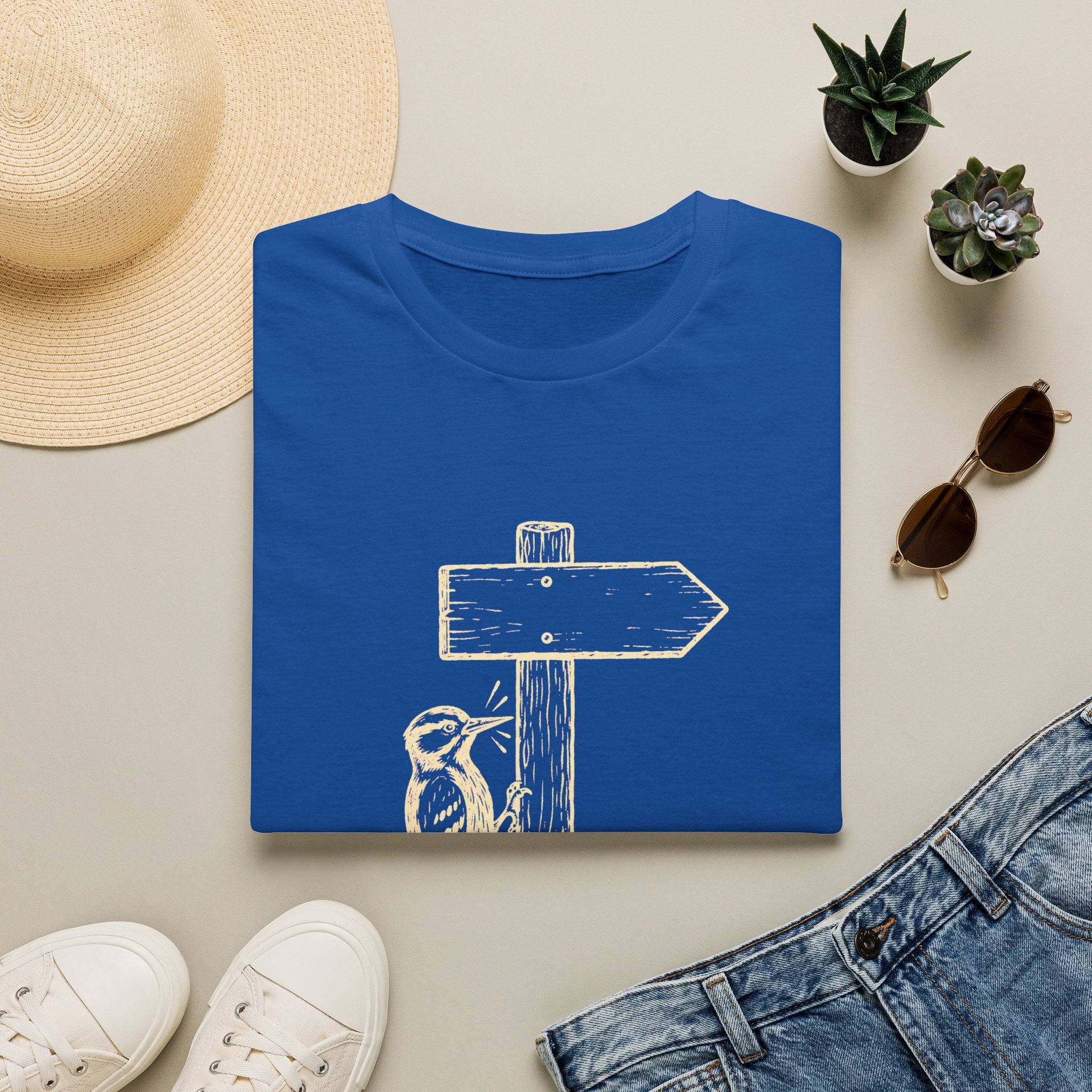 Wegweiser-Specht T-Shirt