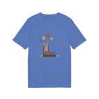 Blumen-Wanderschuh T-shirt