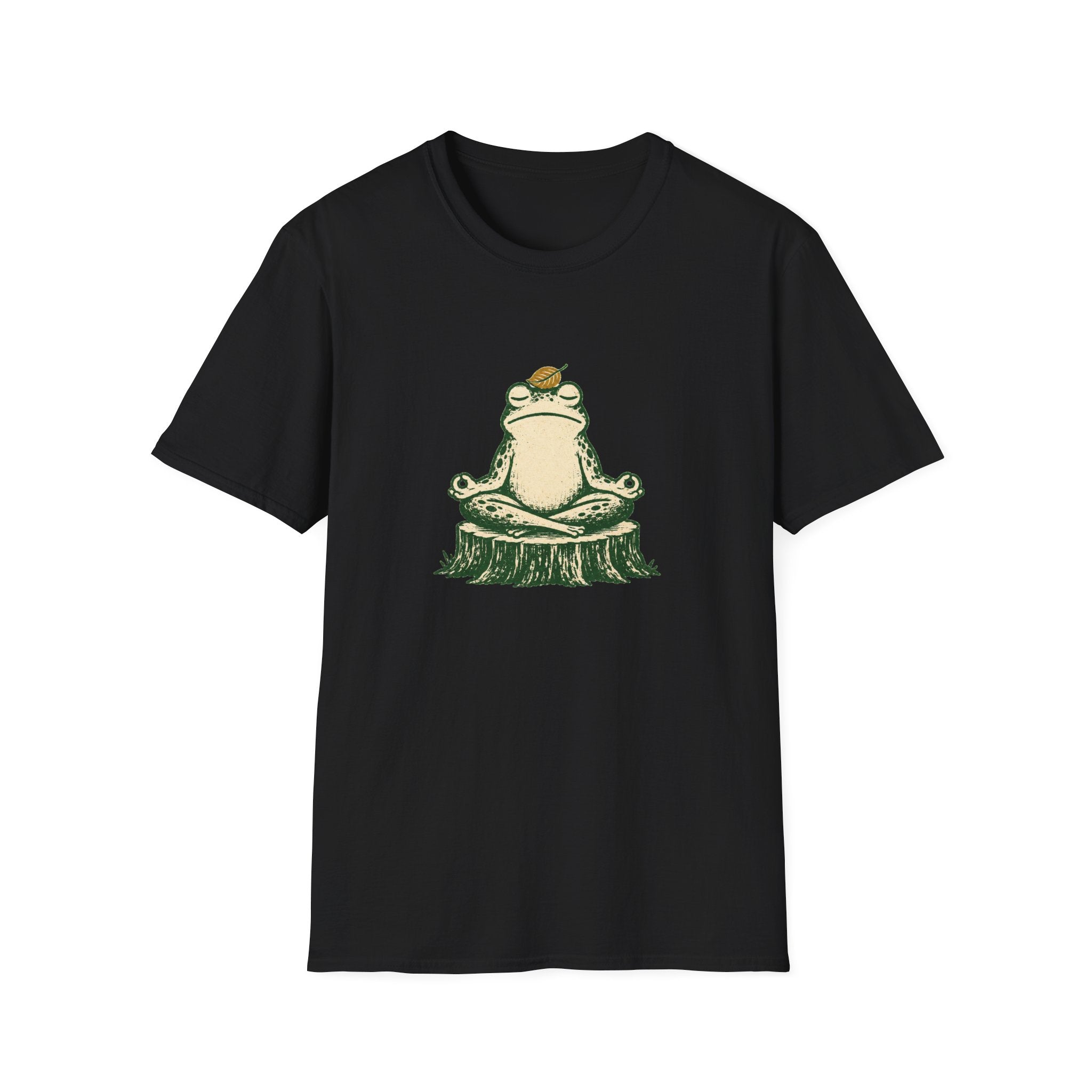 Zen-Modus – Meditierender Frosch T-Shirt