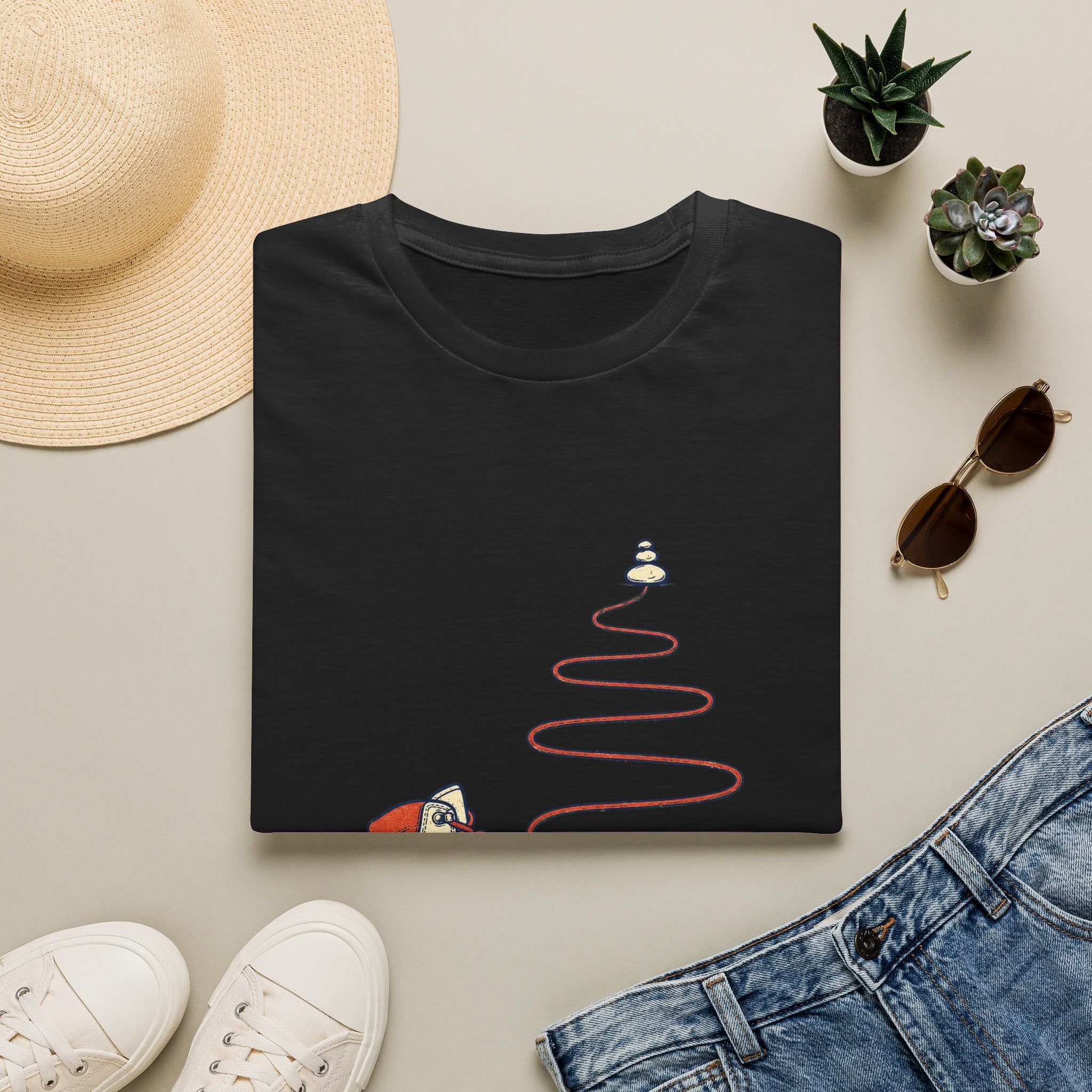 Schnürsenkel-Serpentinen  T-Shirt