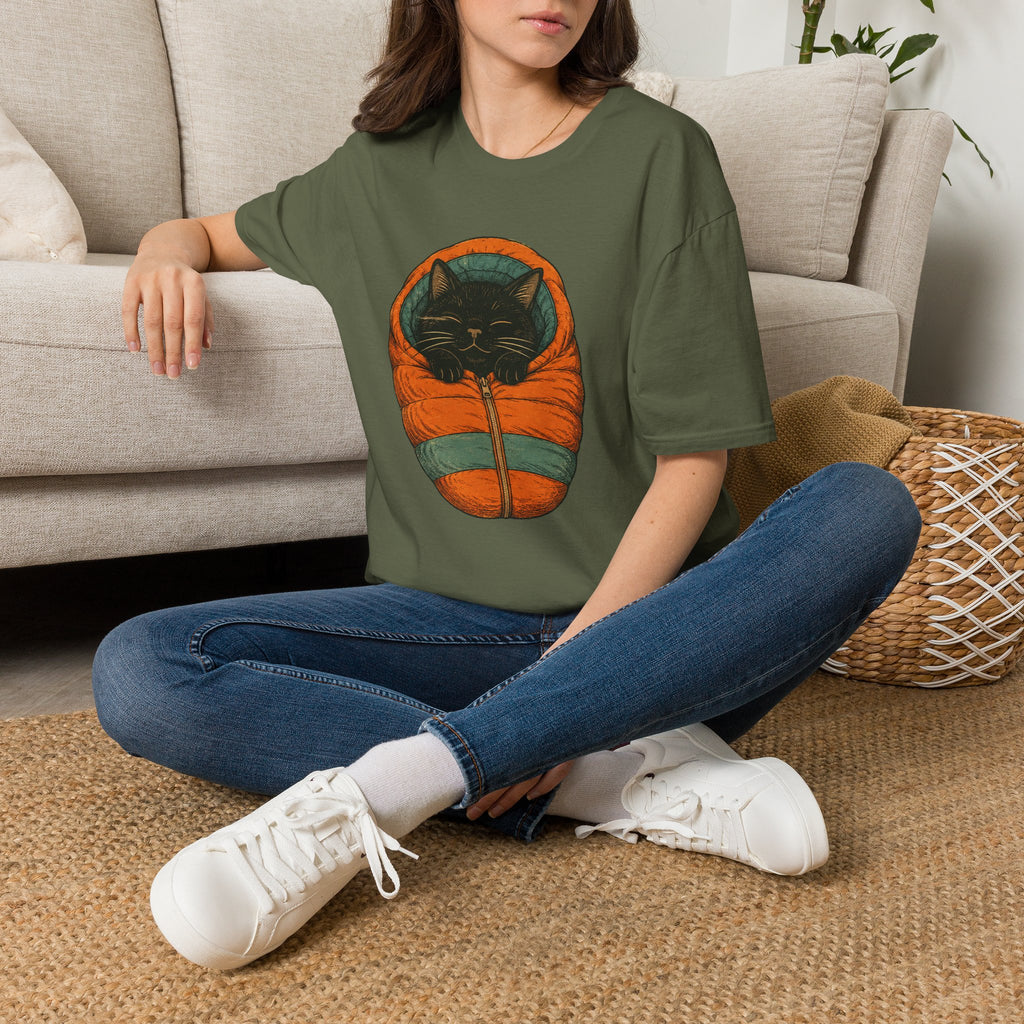 Schlafsack-Schnurrer T-Shirt