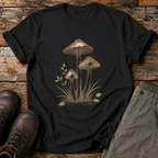 Goldene Waldpilze T-shirt