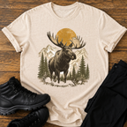 Geweih und Gipfel T-Shirt