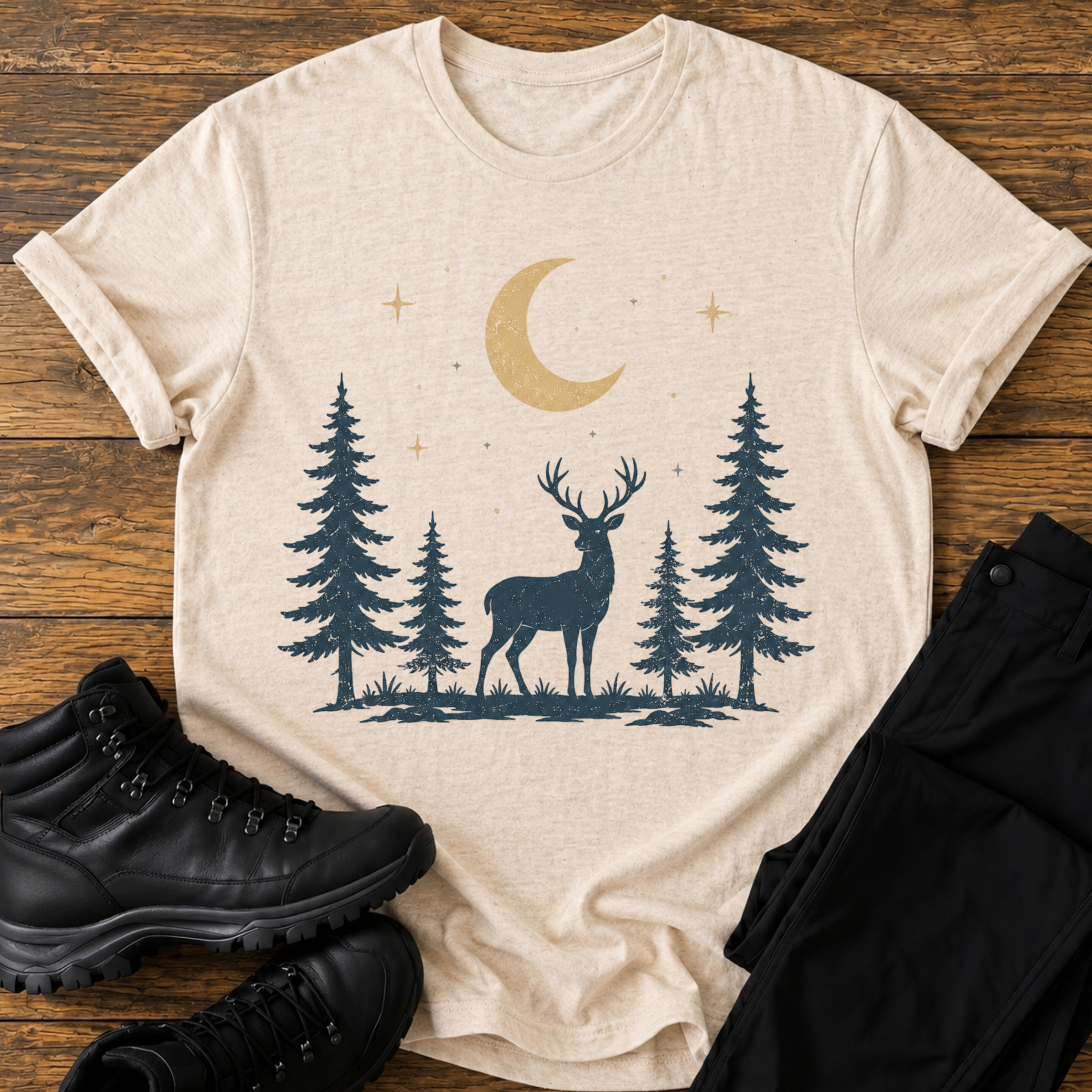Nachtzauber im Tann T-Shirt