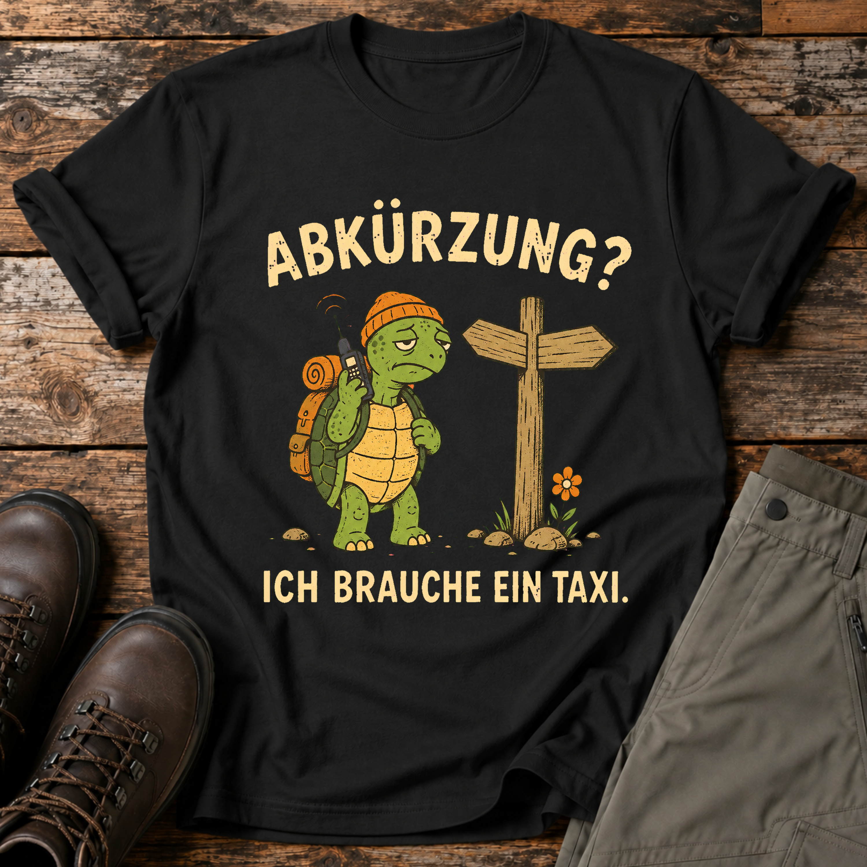 Abkürzung. Ich brauche ein Taxi? T-shirt