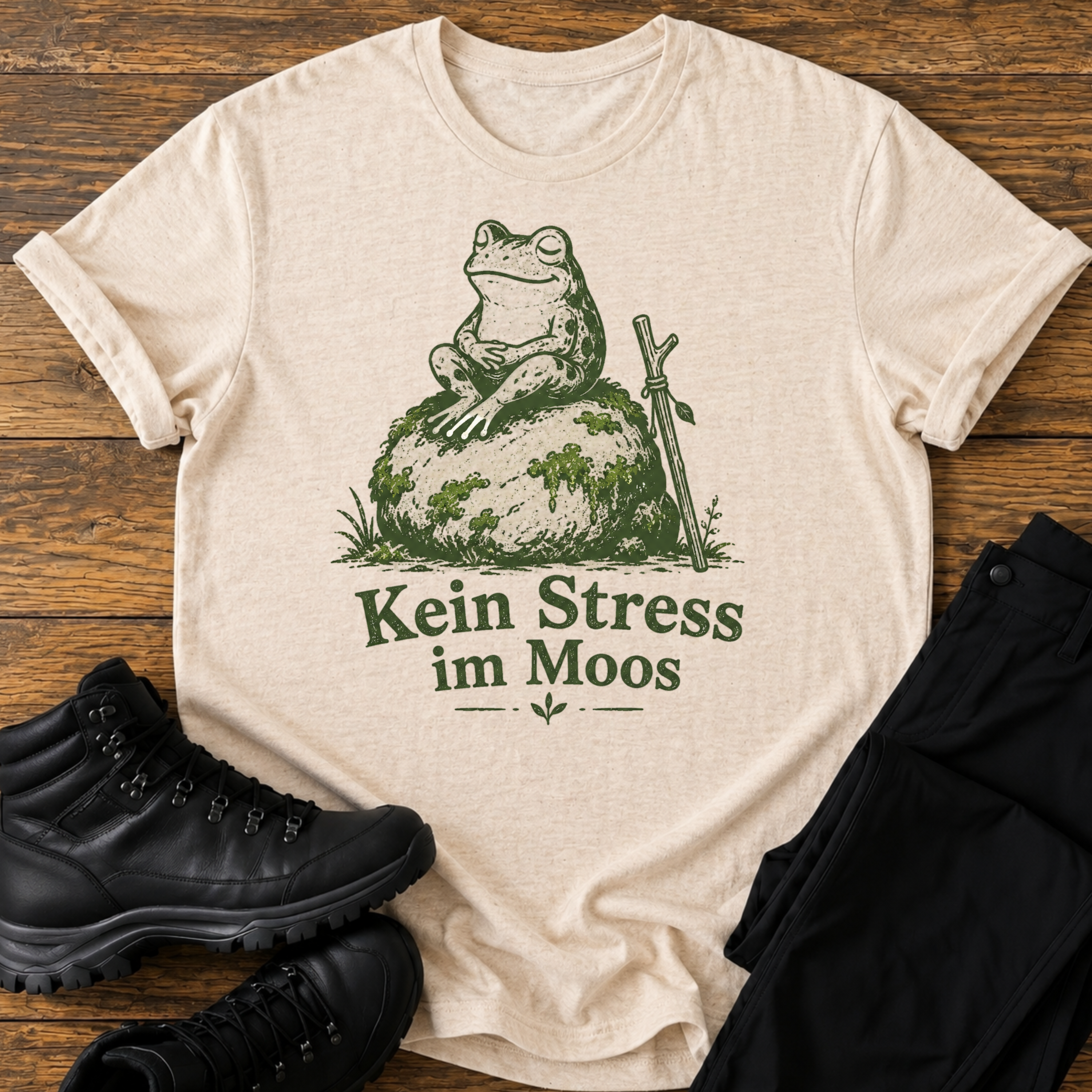 Kein Stress im Moos T-Shirt