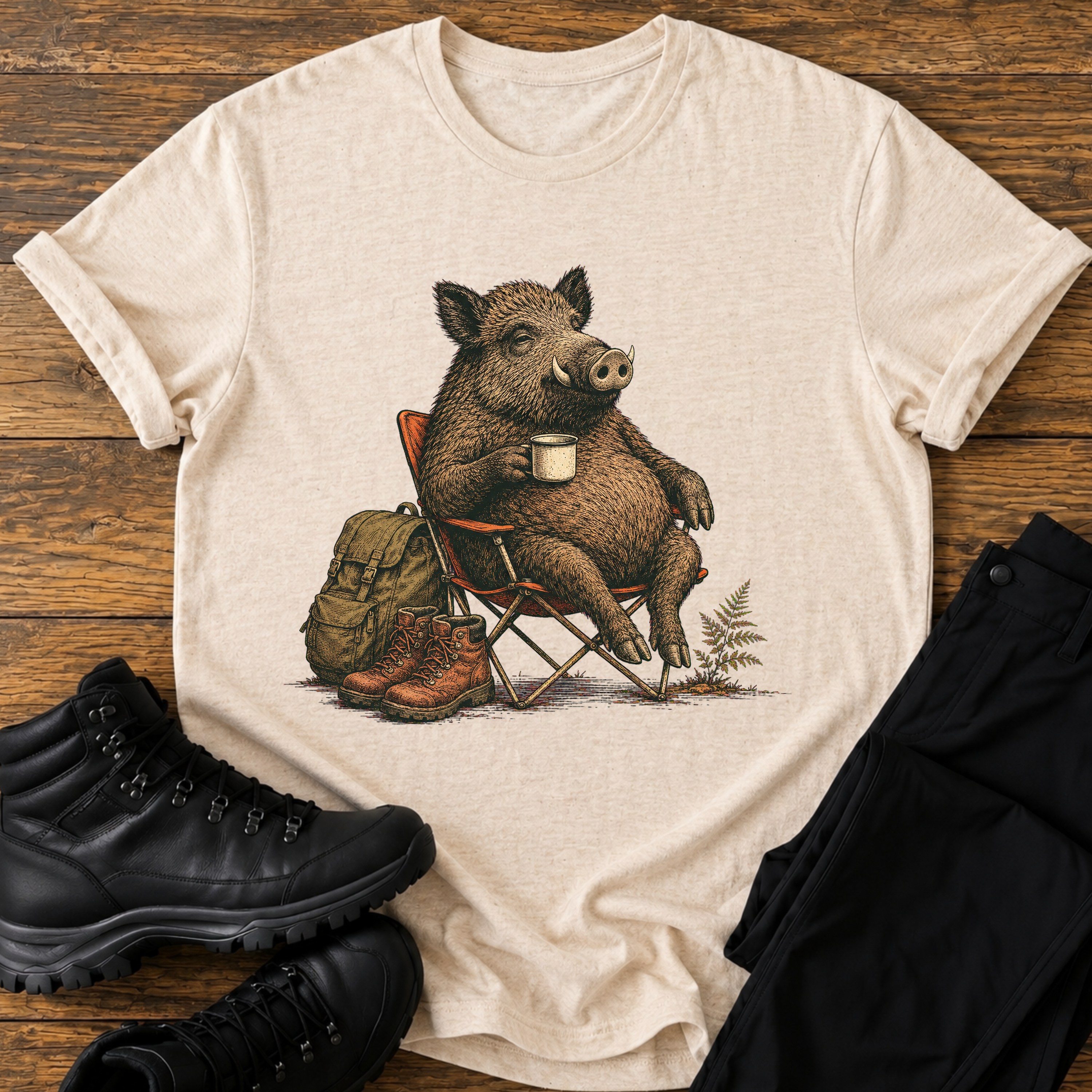 Wildschweinpause T-Shirt