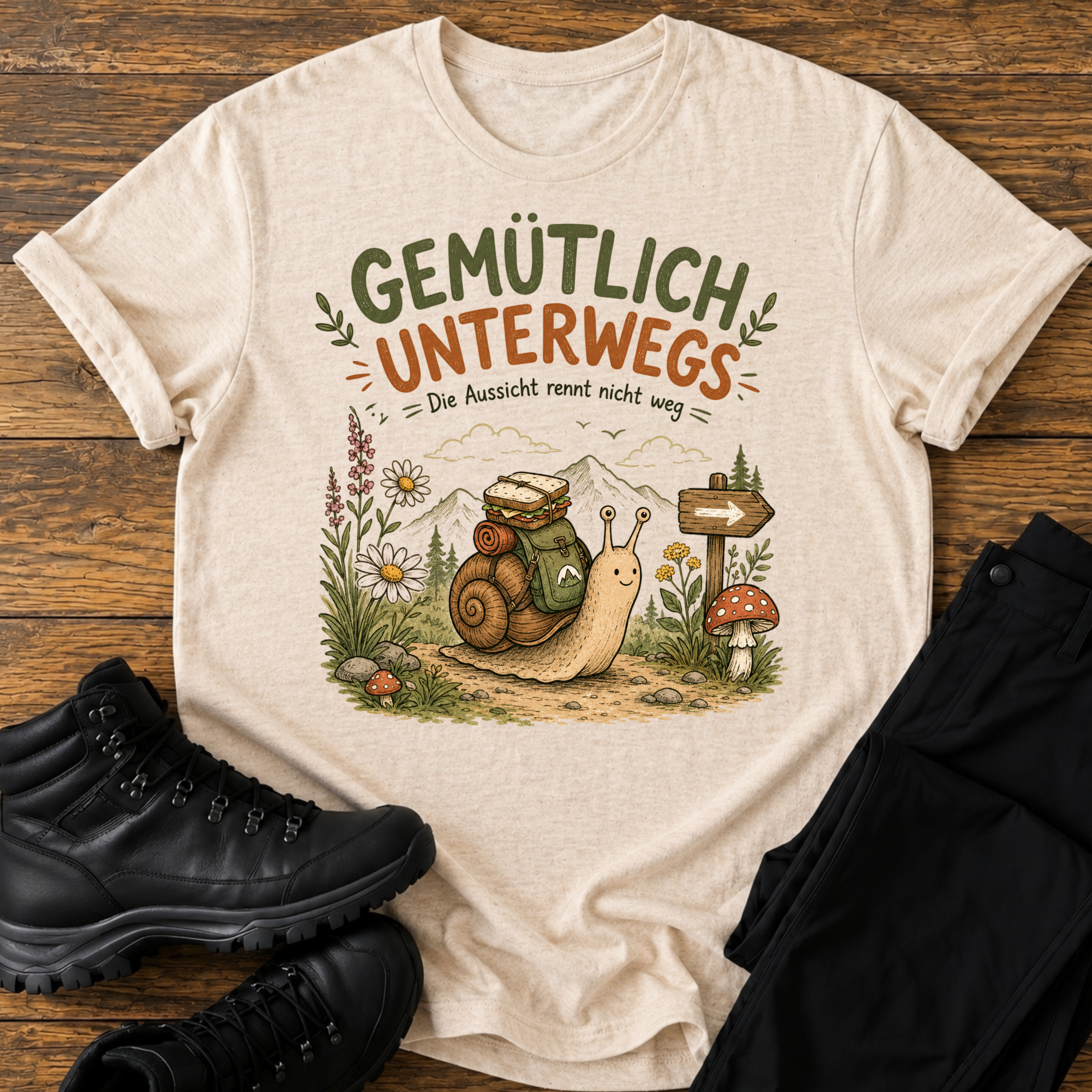 Gemütlich unterwegs T-Shirt